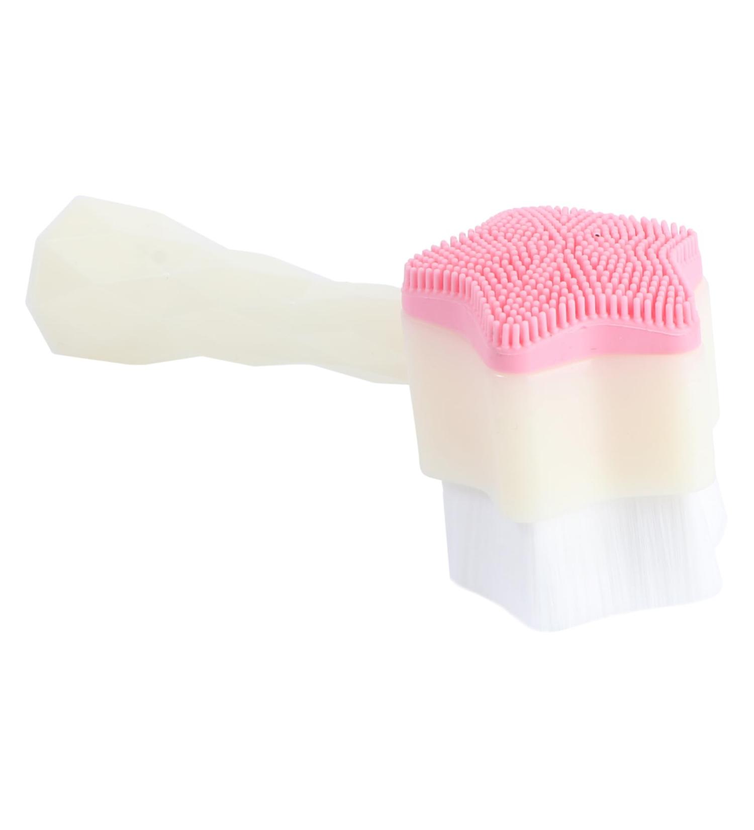 VINTORKY Face Exfoliator Brush Manual Cleaning Tools Bath Scrubber Irish Accessories for Skin Brush Face Wash Face Scrub Facial Cleansing Brush Travel Beauty Tools Handheld 13x5cm Sky-blue - Buy Online on GoSupps.com