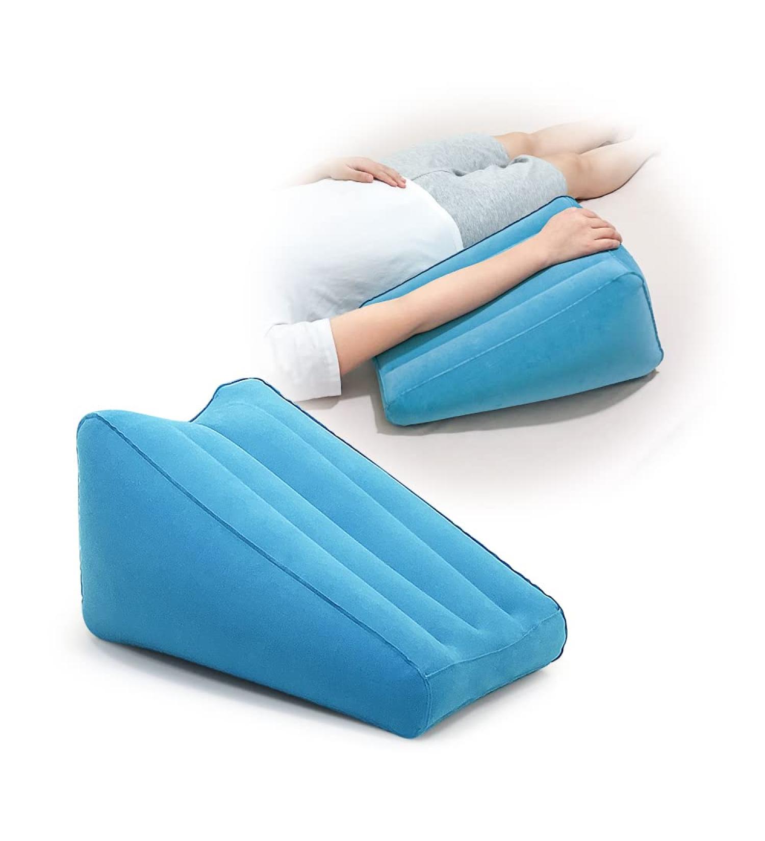 Zelen Inflatable Arm Elevation Pillow | Arm Support Cushion for Pain Relief | Comfortable Rest for Broken Arm & Post-Surgery | Elbow Pillow - Buy Online on GoSupps.com