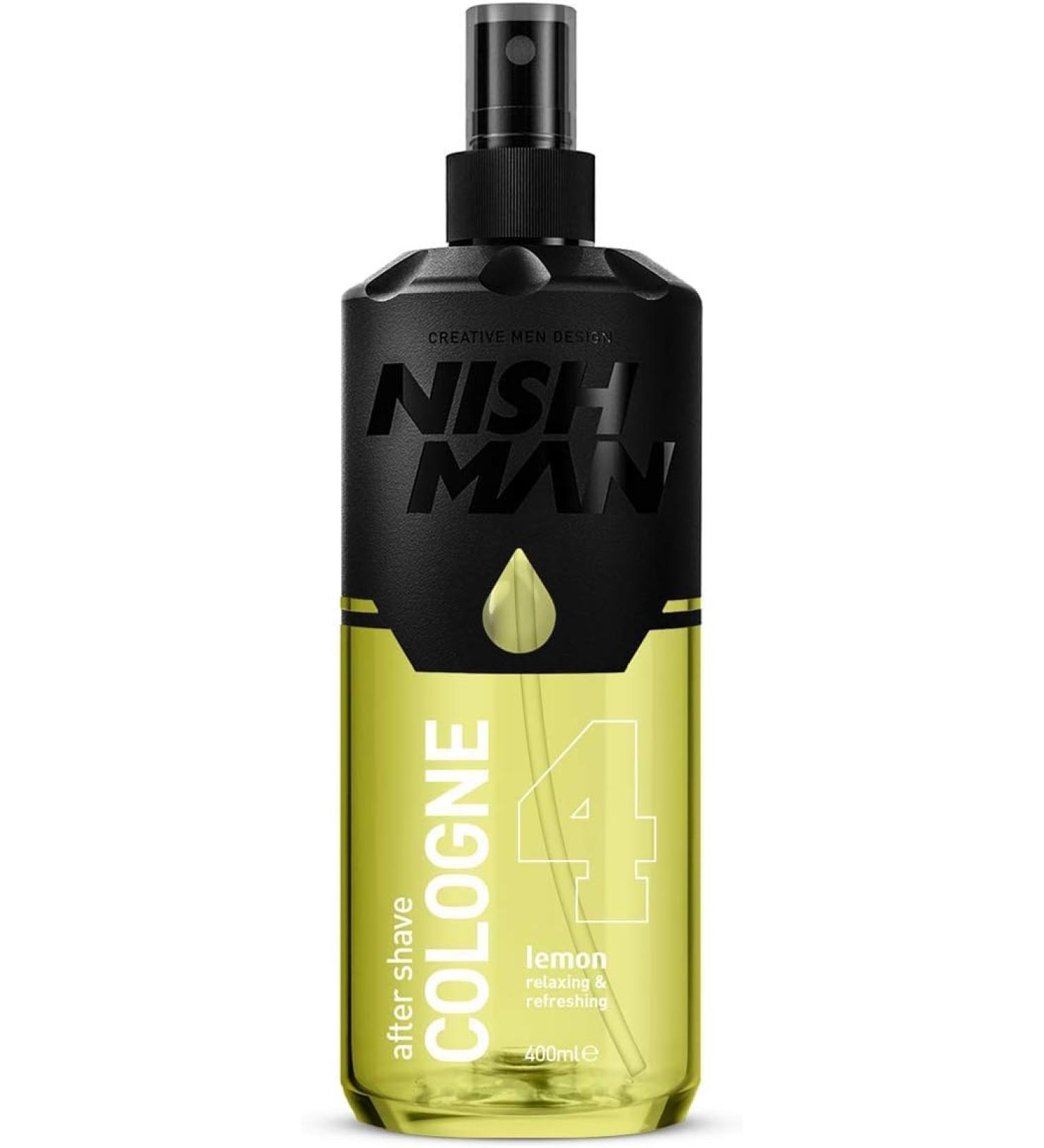nishman After Shave Series (400ml 04 Lemon) 14.11 Ounce (Pack of 1) 04 Lemon - Buy Online on GoSupps.com