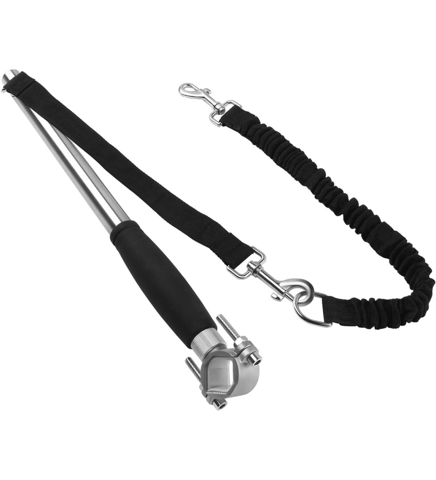 Hands-Free Bicycle Dog Leash | Retractable Exercise Line with Shock Spring for Outdoor Training - Safe & Easy to Use - Buy Online on GoSupps.com