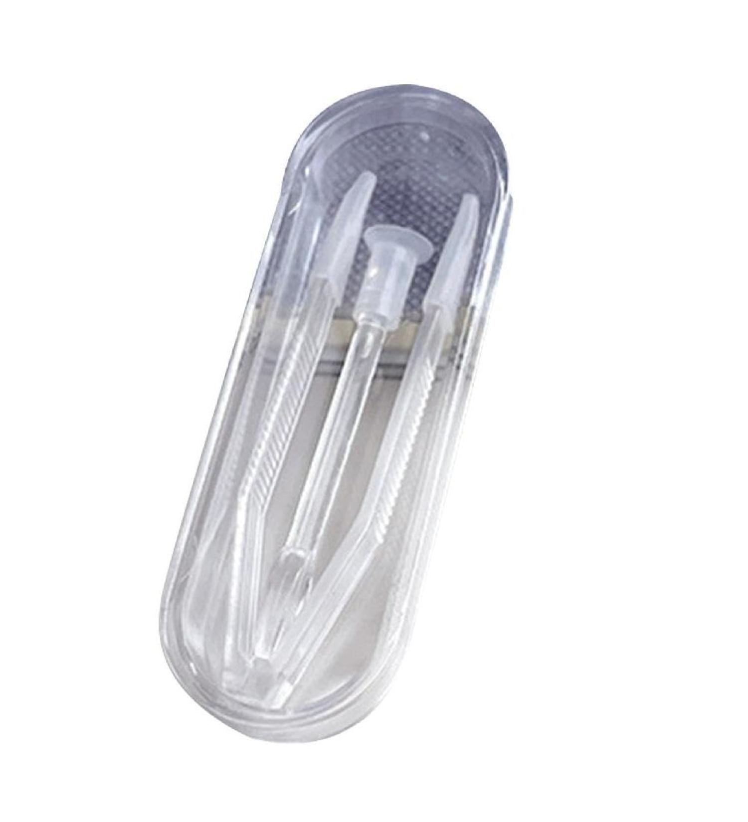 Essential Contact Lens Inserting & Removing Tool Set - Practical Equipment for Students Office Workers & Daily Use - Transparent Tool Cases - Buy Online on GoSupps.com