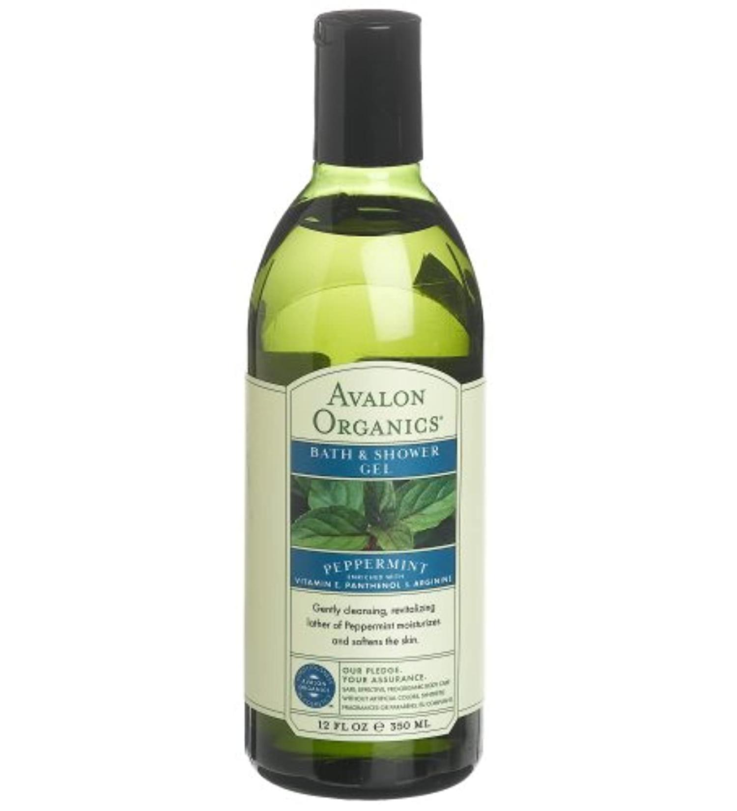 Avalon Organics Gel Bth N Shwr Ppprmint