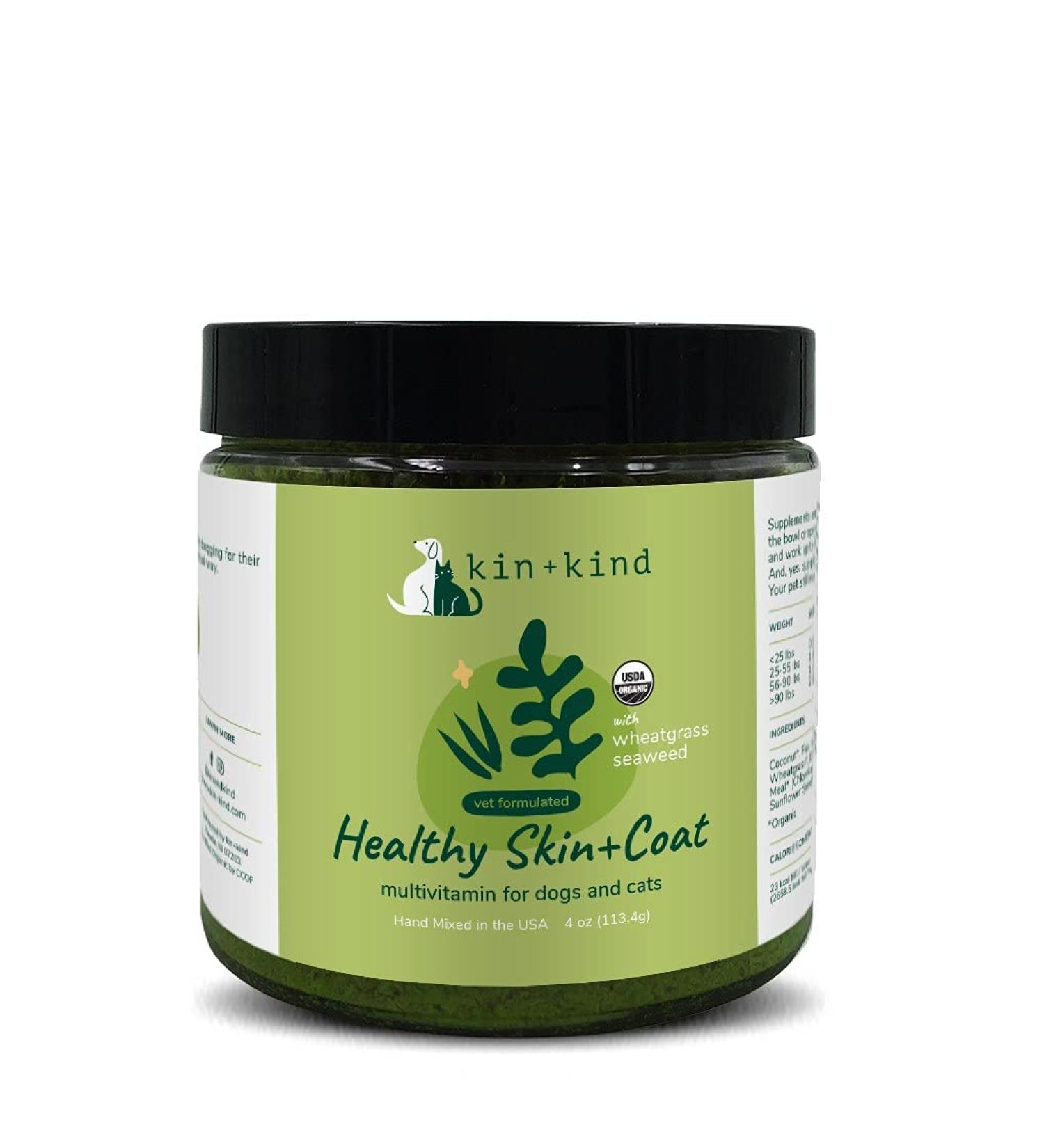 Kin+Kind Raw VitaBoost Super Green Antioxidants - 4 oz (113.4 g) | Boost Immunity & Energy - Buy Online on GoSupps.com