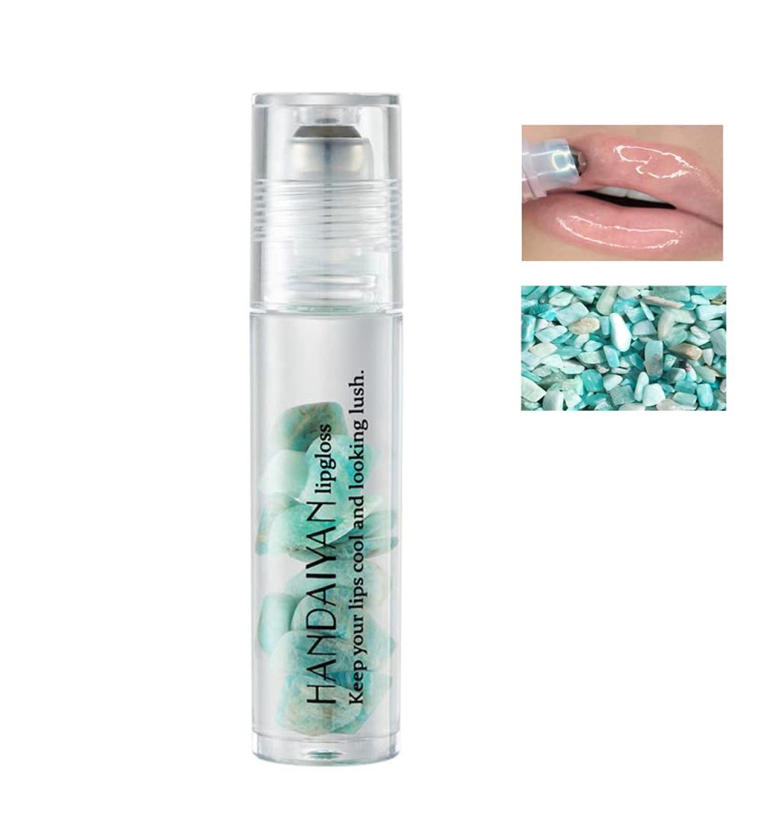 AKARY Moisturizing Lip Plumper Jelly Lipstick - Crystal Lip Gloss (Amazonite) - Buy Online on GoSupps.com