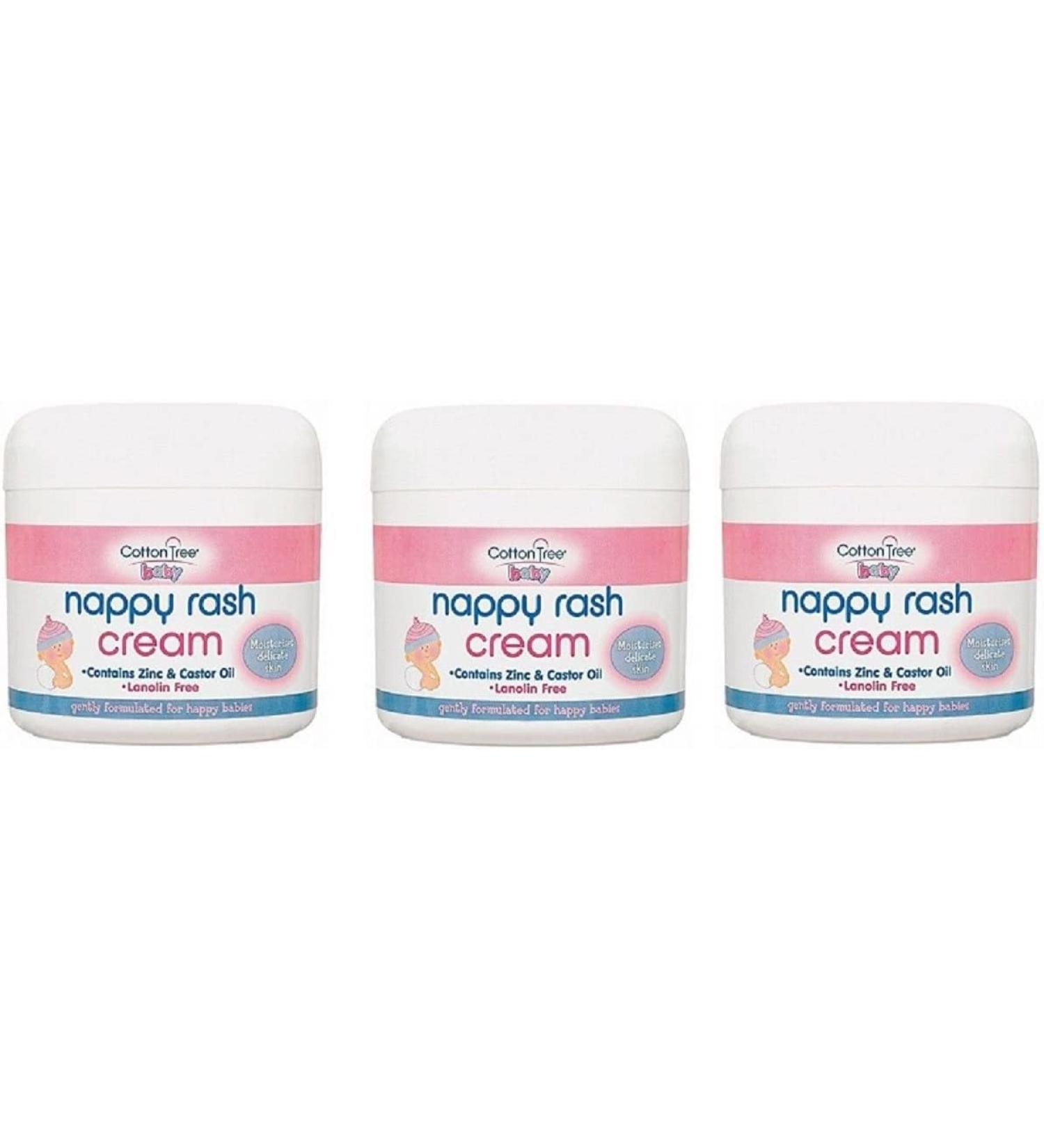 Scotvision 3 x Nauge Nappy Rash Cream Zinc & Castor Oil 200ml Lanolin Free - Shop Now! - Buy Online on GoSupps.com