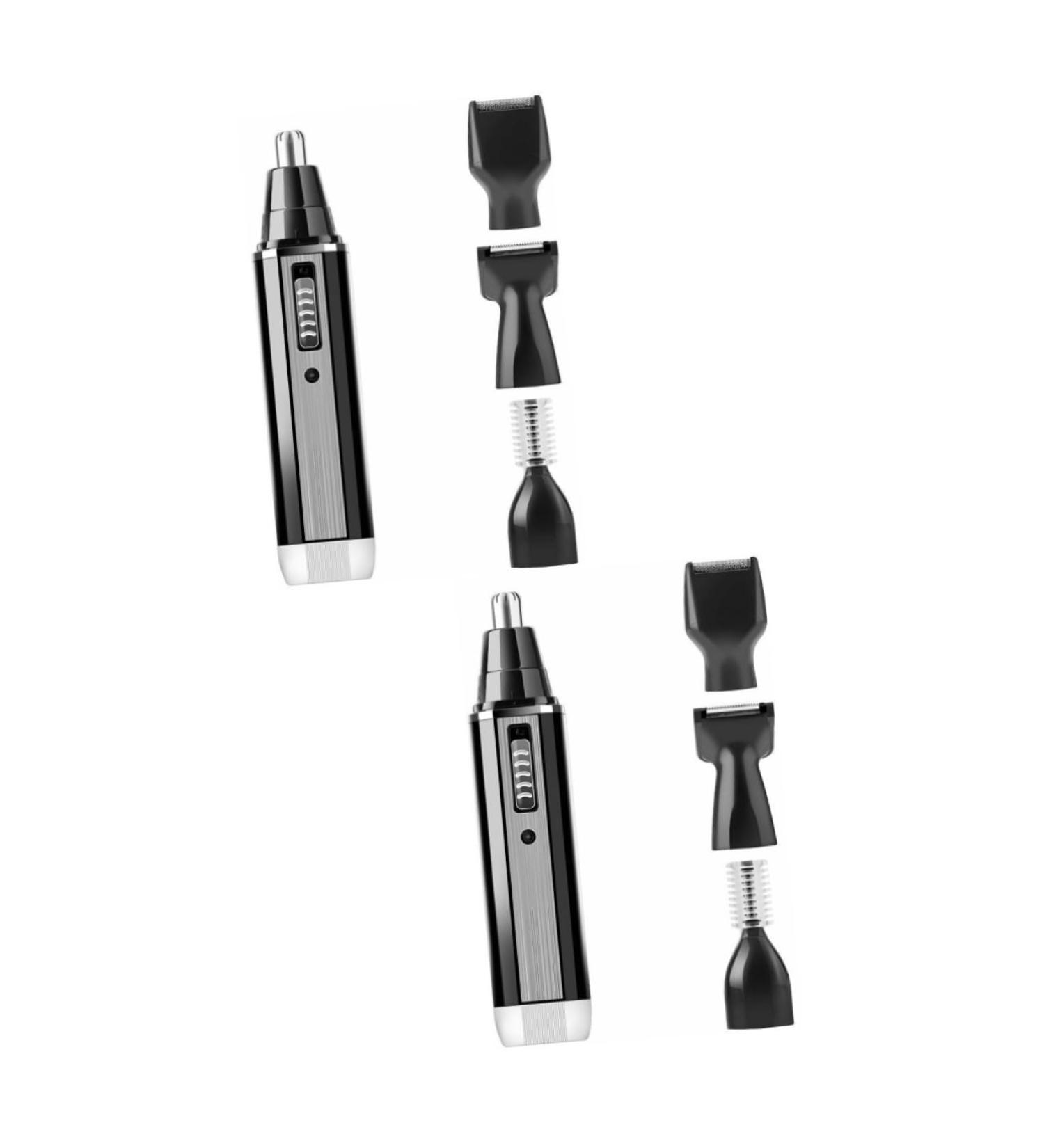 FRCOLOR 2-Pack Electric Hair Clippers & Nose Trimmer for Men - Home Grooming Kit Black - Buy Online on GoSupps.com