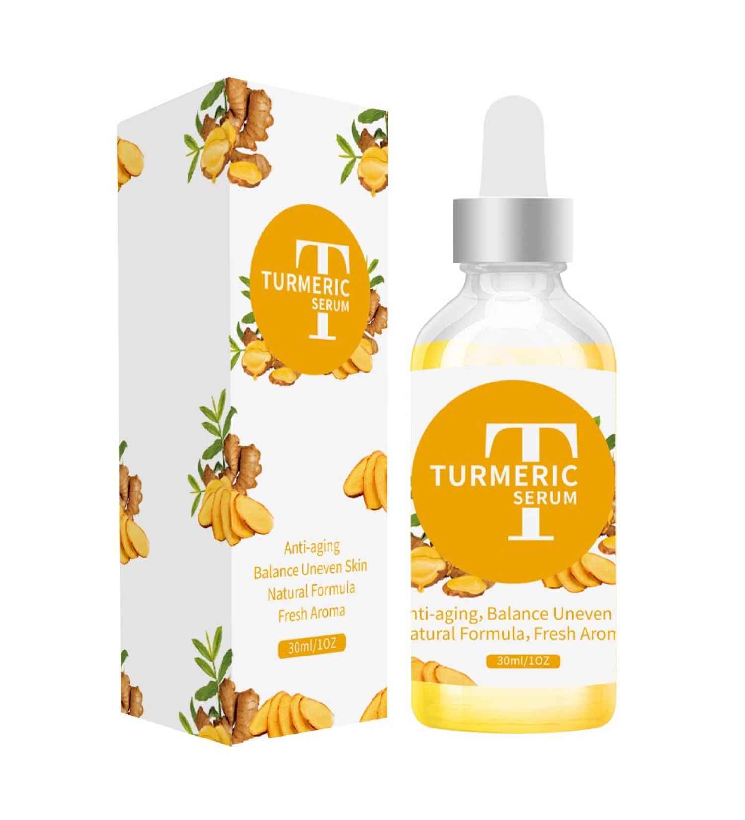 turmeric face serum