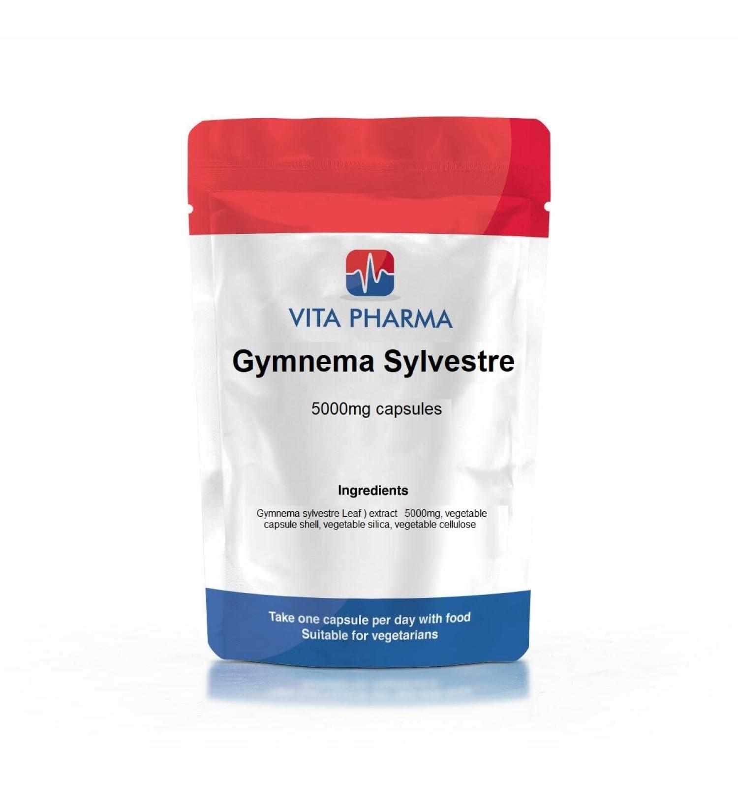VITA PHARMA Gymnema Sylvestre 5000mg 60 Capsules