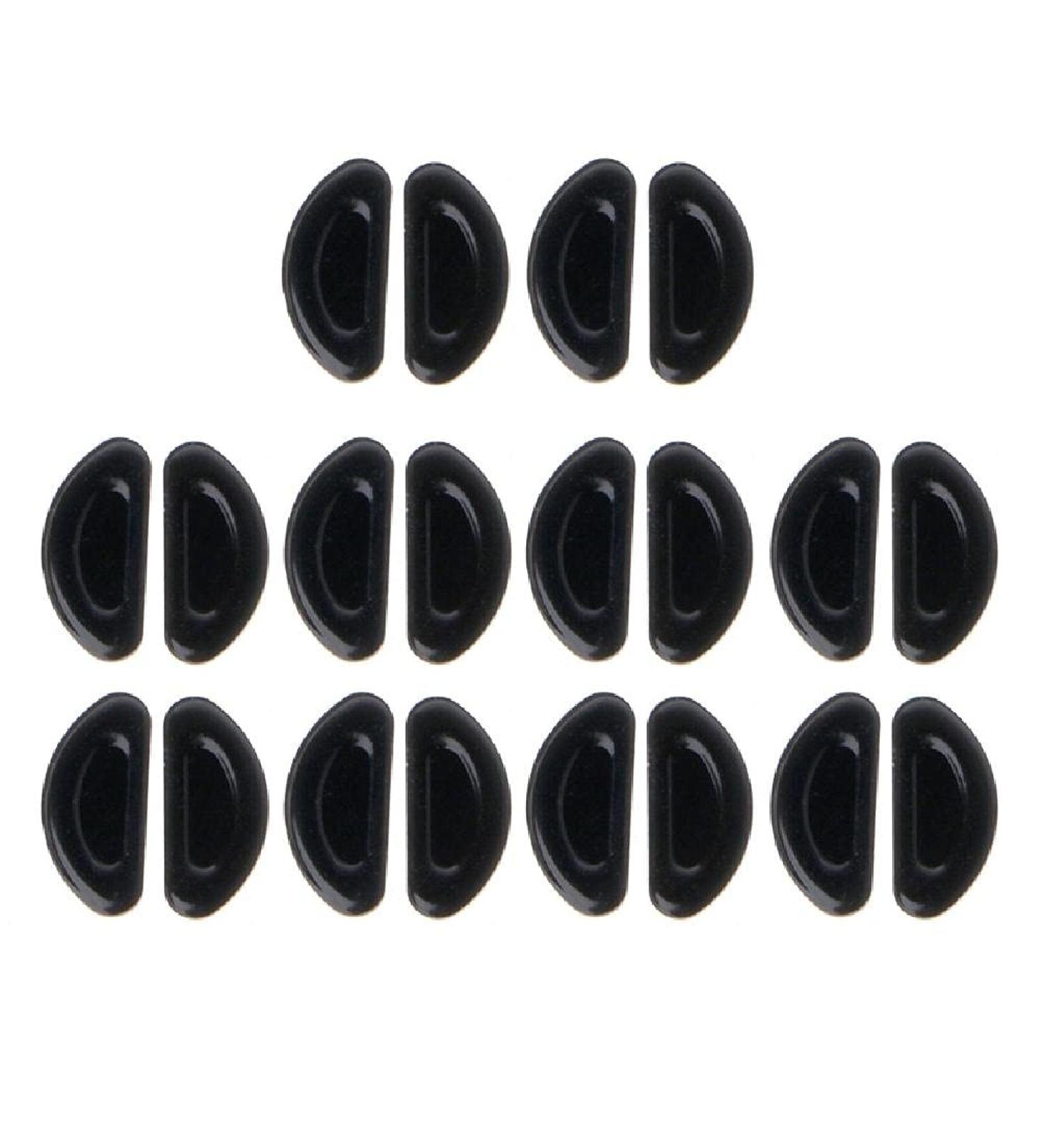 Unfairzq 10 Pairs Soft Silicone Anti-Slip Nose Pads for Glasses - Self-Adhesive & Comfort Fit - Buy Online on GoSupps.com
