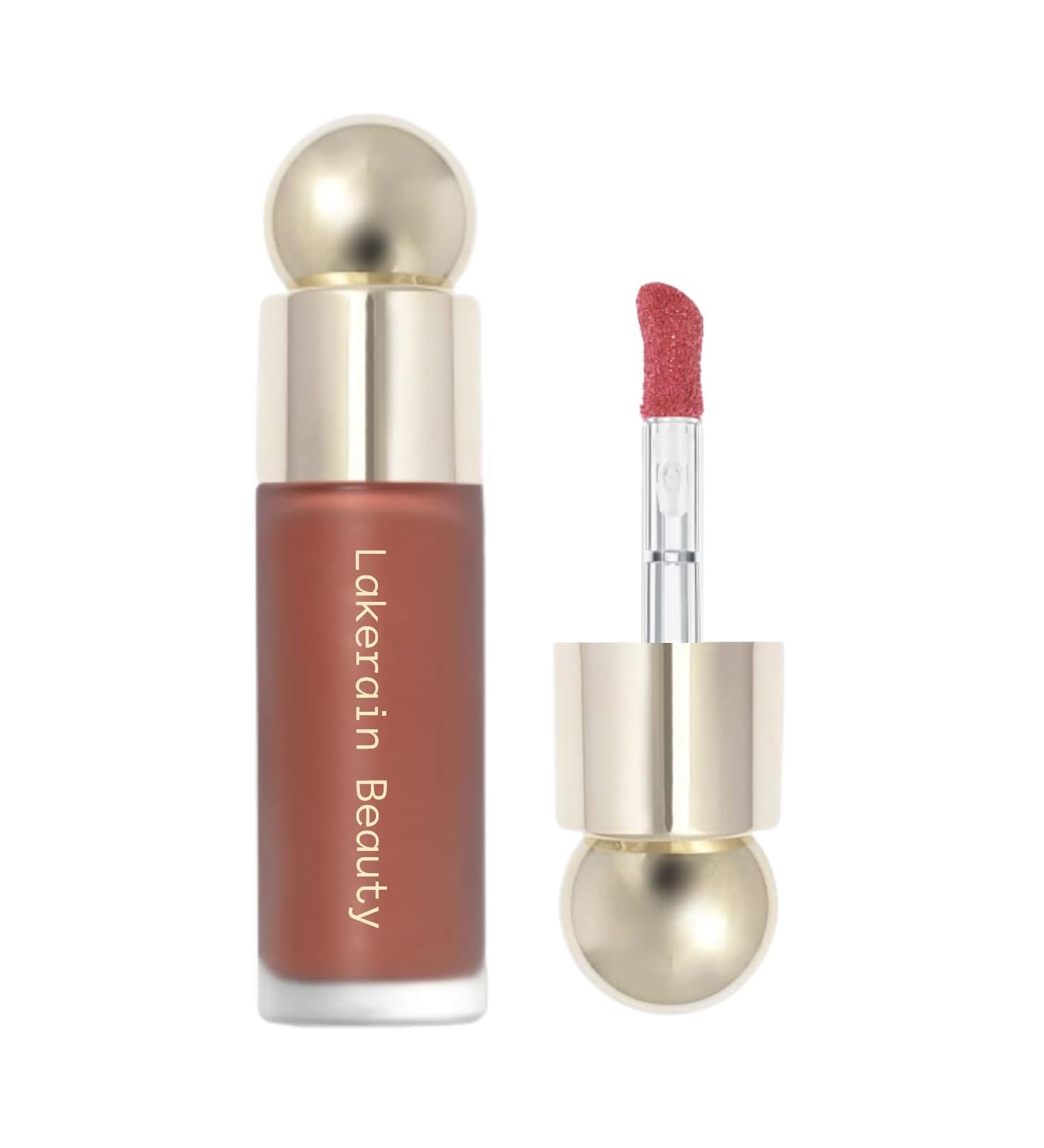 Duoffanny Liquid Blush Stick #05 Love | Matte Rouge Blush | Dewy Natural Look | Breathable Cheek Makeup | International Shipping - Buy Online on GoSupps.com