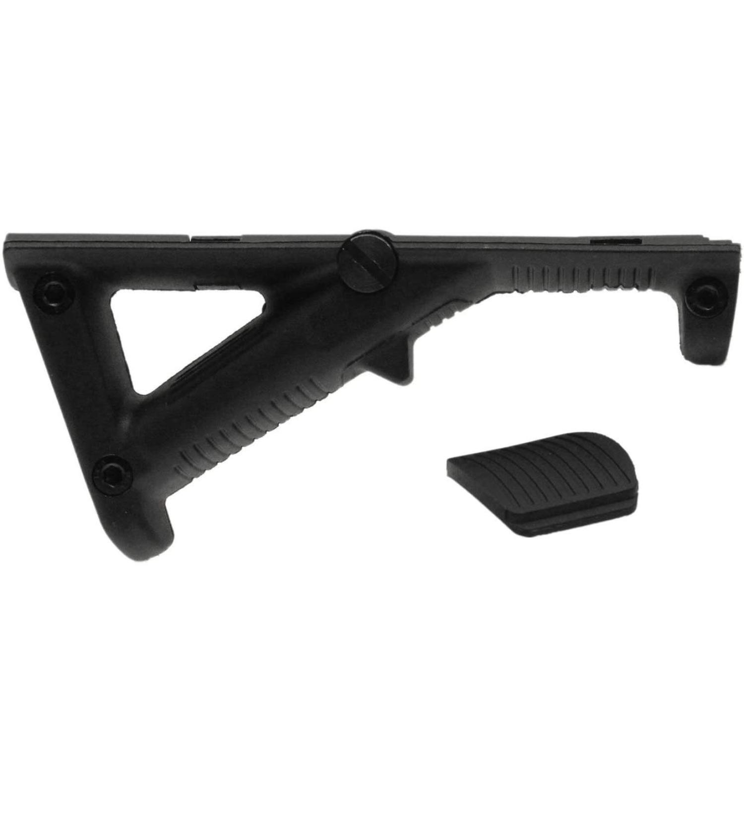VIKING GEAR Airsoft Angled Fore Grip/Foregrip - black for Weaver rails (20-23mm) weapon grip rail cover black
