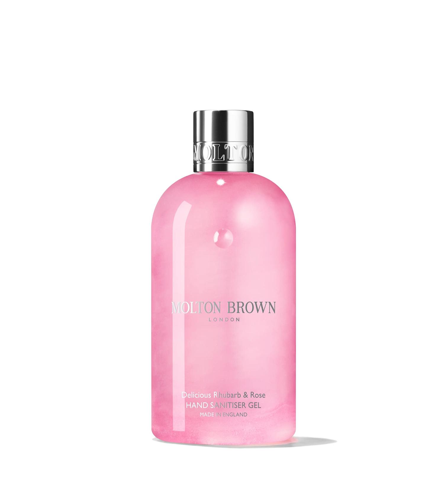Molton Brown Delicious Rhubarb & Rose Hand Sanitiser Gel 295 ml - Buy Online on GoSupps.com