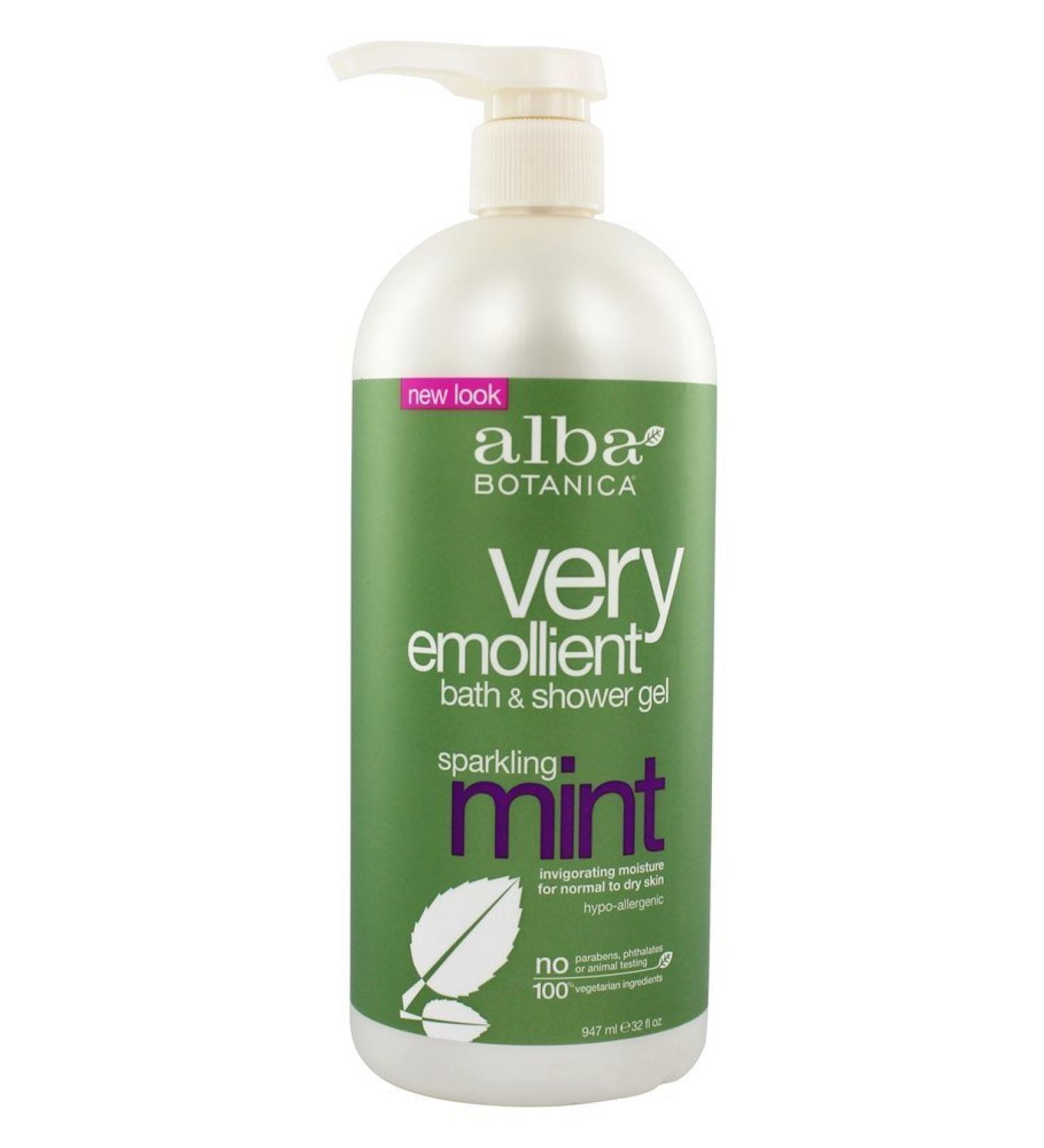 ALBA BOTANICA BATH&SHWR GEL MINT 32 FZ