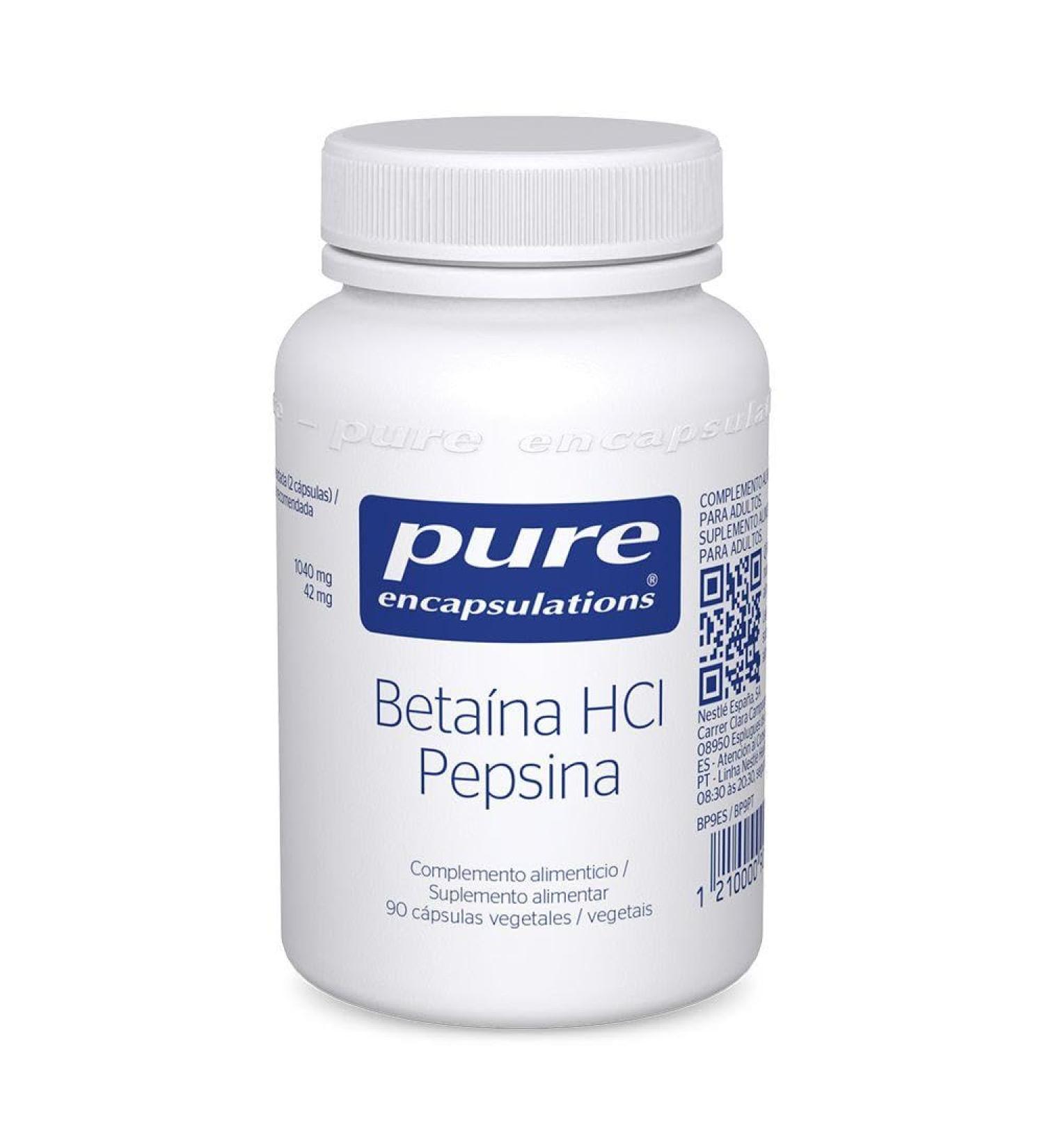Buy Betain-HCL 90 Capsules - Premium Quality for Digestive Support | International Shipping Available - Buy Online on GoSupps.com