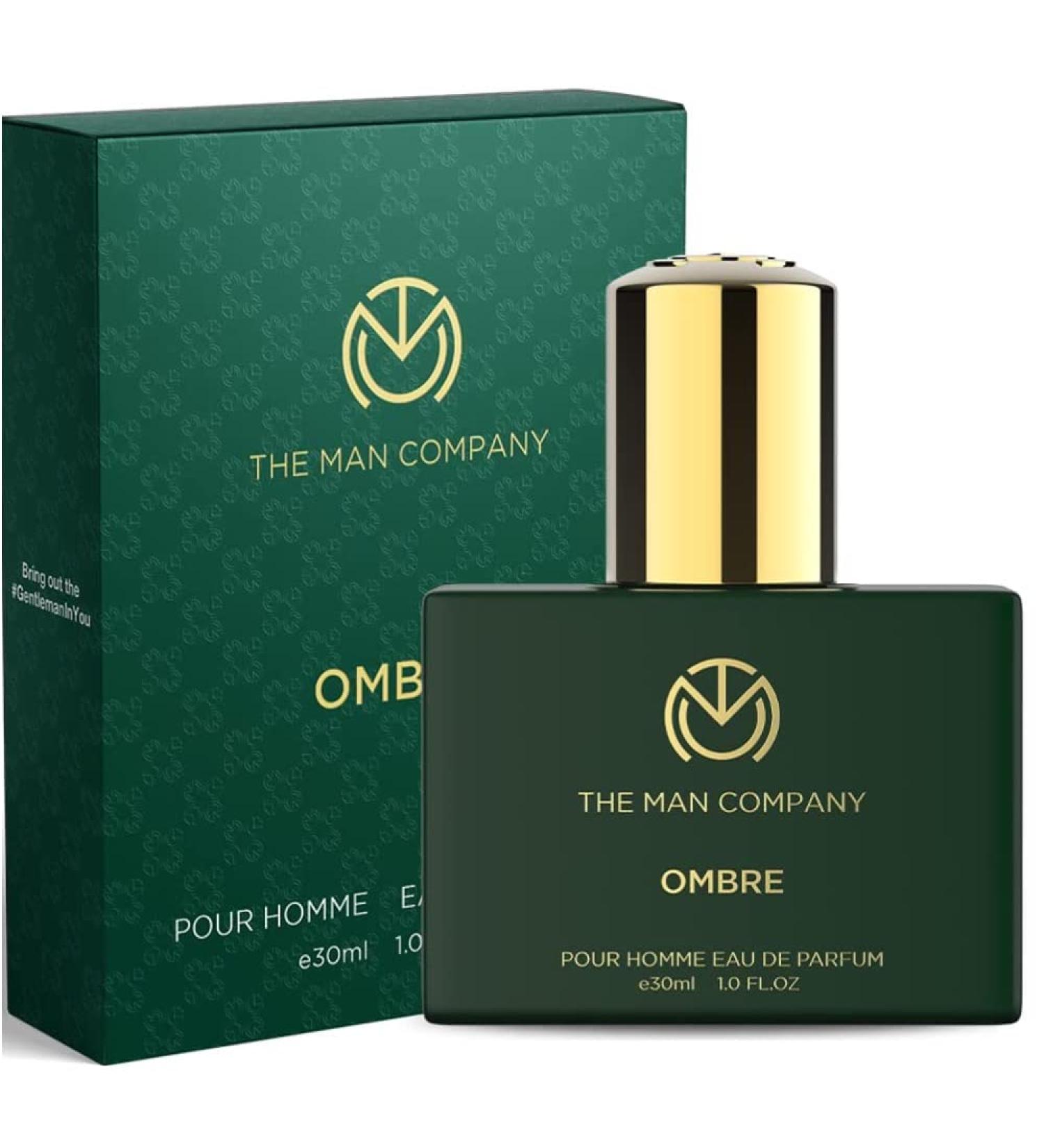 The Man Company Ombre Perfume for Men | Premium Luxury Long lasting Fragrance Spray | Eau De Perfume -30ml - Buy Online on GoSupps.com