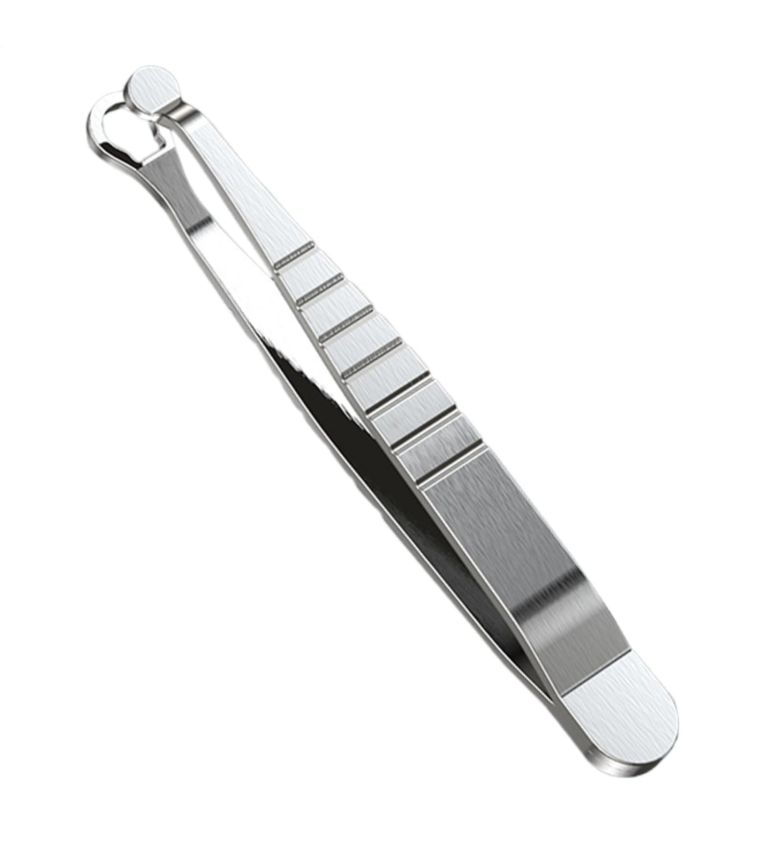 Ingrown Hair Tweezers Nose Hair Trimmer Precision Grooming Device with Round Tip and NonSlip and Dry Shaver - Buy Online on GoSupps.com