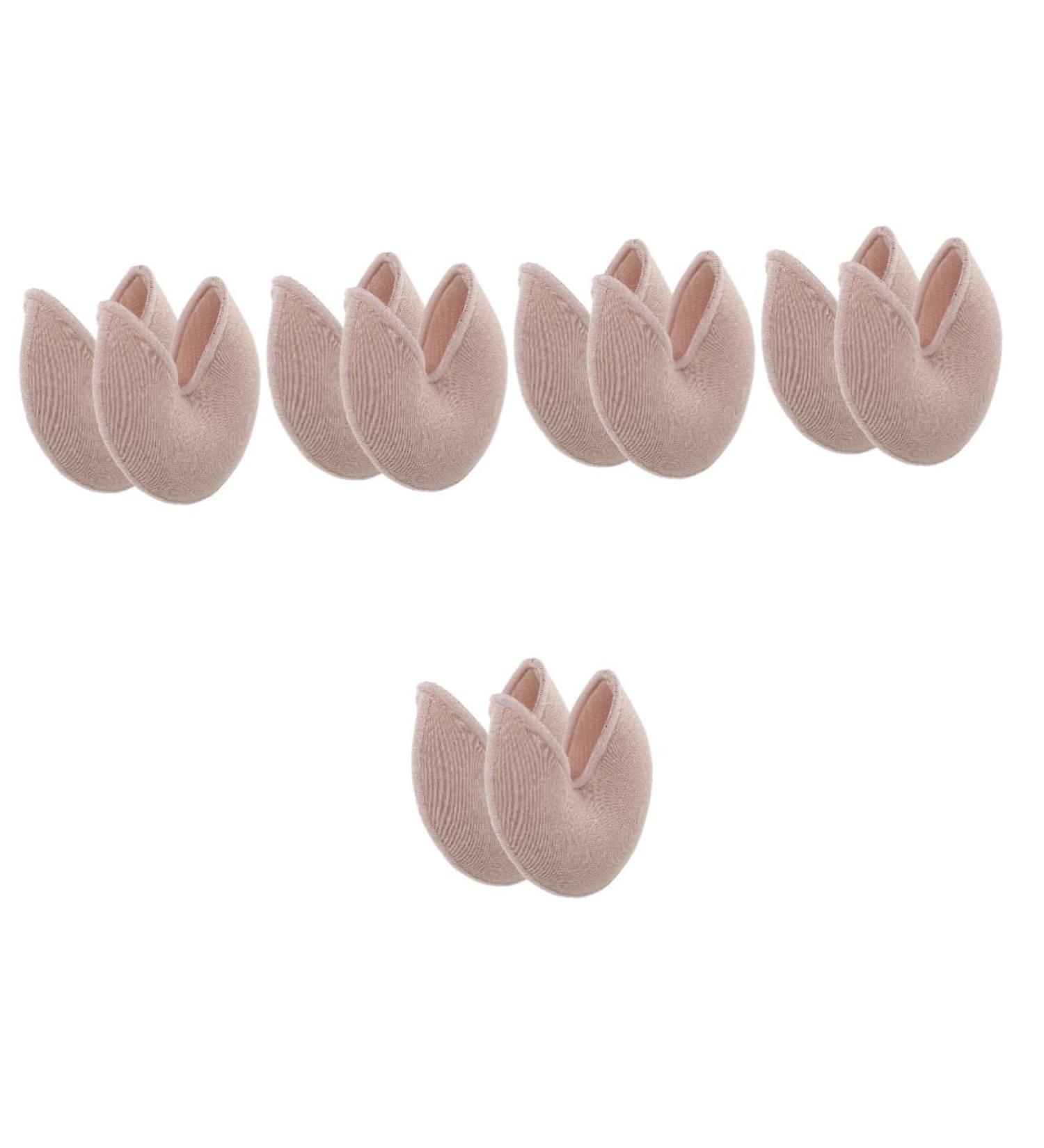 Gatuida Ballet Accessories - 5 Pairs Durable Beige Toe Covers & Half Socks for Dance Protection - Buy Online on GoSupps.com