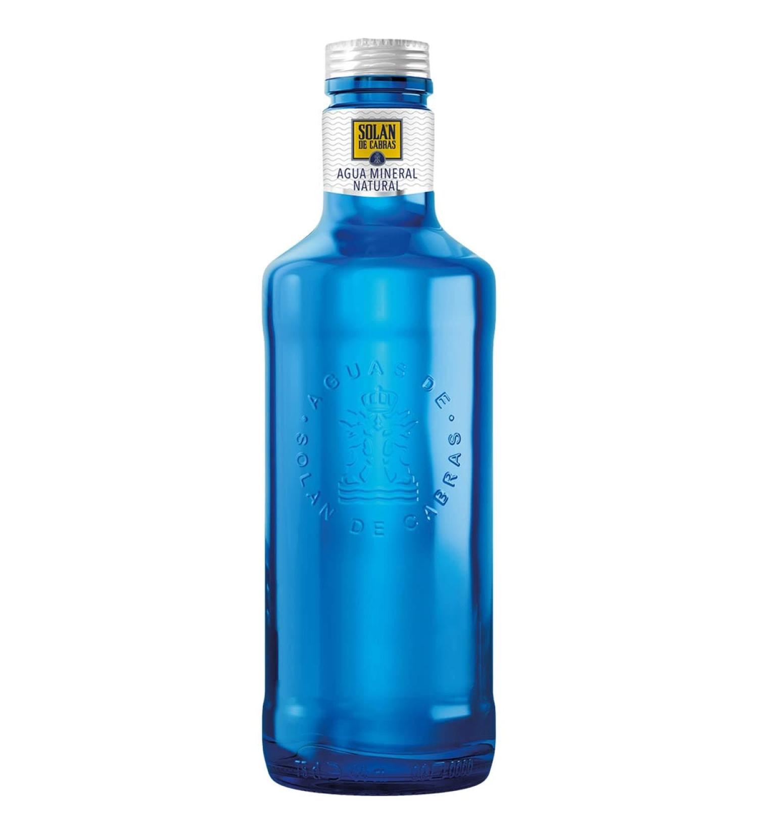 SOLAN DE CH VRE Eau min rale naturelle sans gaz bouteille 75 cl (r cipient en verre)