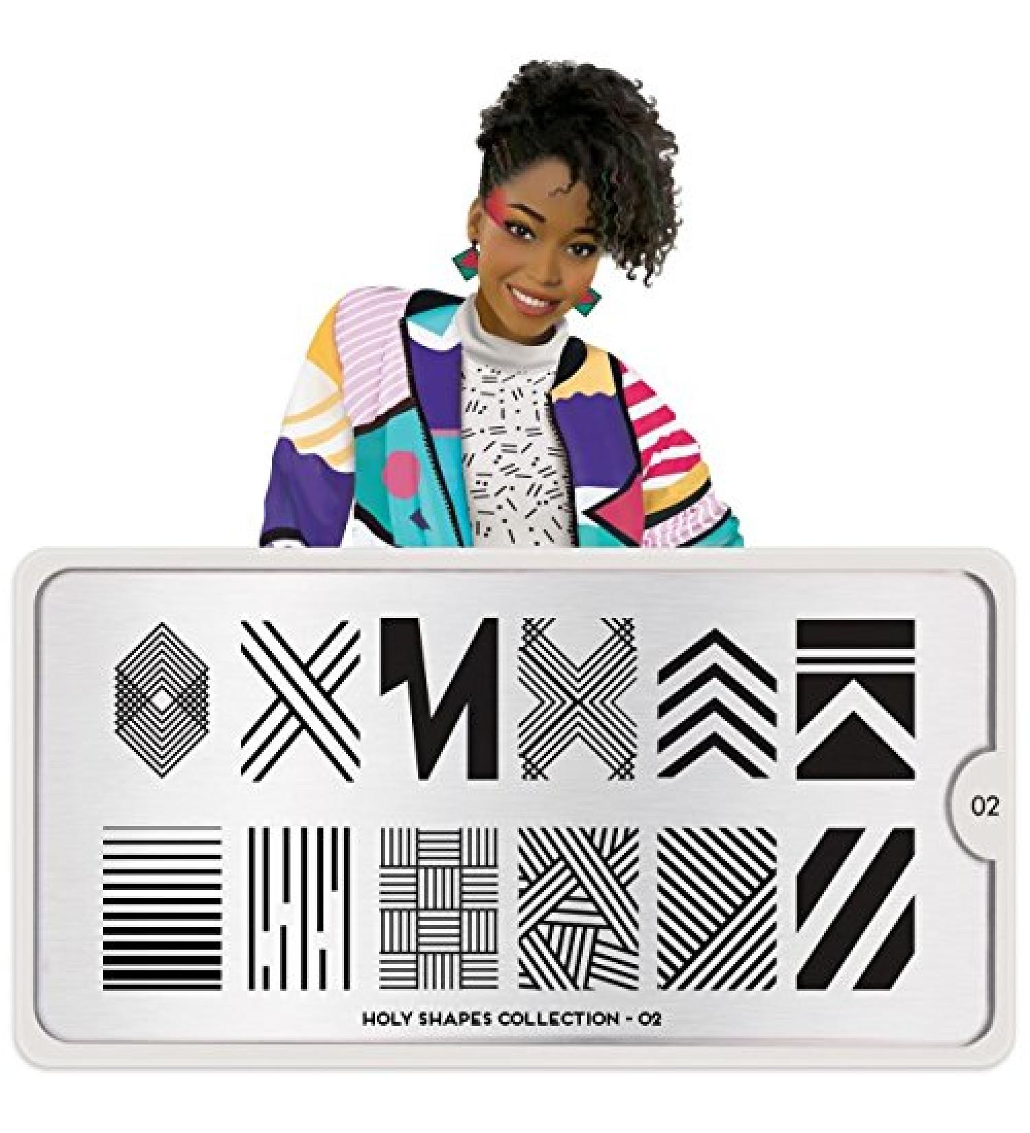 MoYou-London Stencil Holy Shapes Collection 02