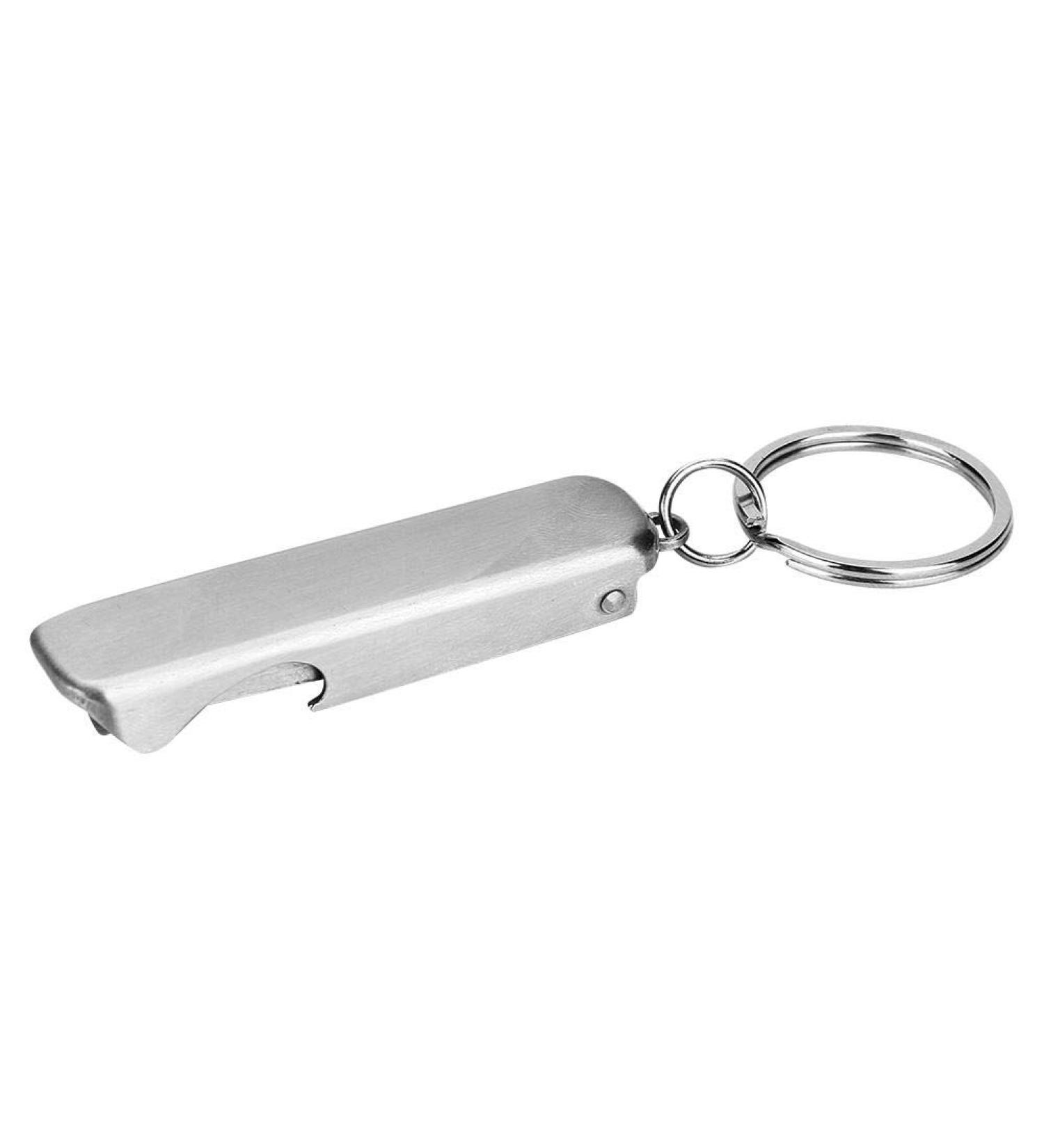 2 in 1 Nail Clippers & Bottle Opener | Stainless Steel Mini Keychain Tool for Easy Travel - Buy Online on GoSupps.com
