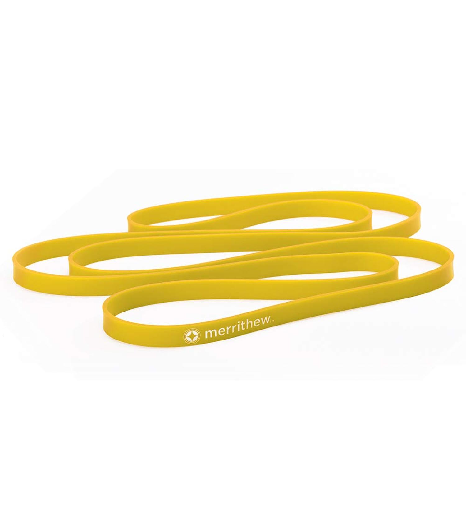 Merrithew Resistance Loop Band - 41 cm Light Yellow for Strength Training & Fitness | International Shipping Available - Buy Online on GoSupps.com