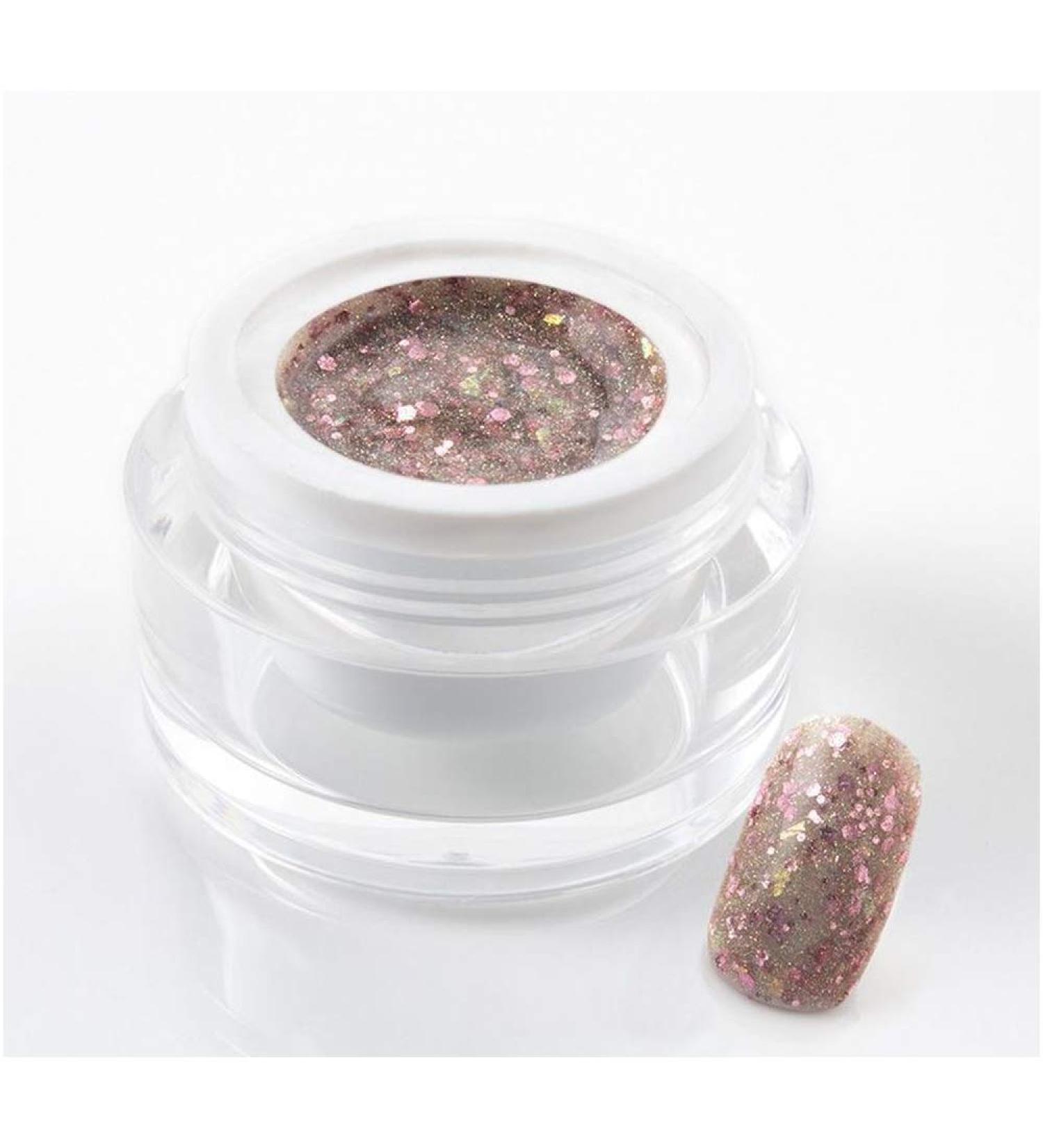 5 ml UV Colorgel/Colourgel/Glittergel - Sparkling Champagne