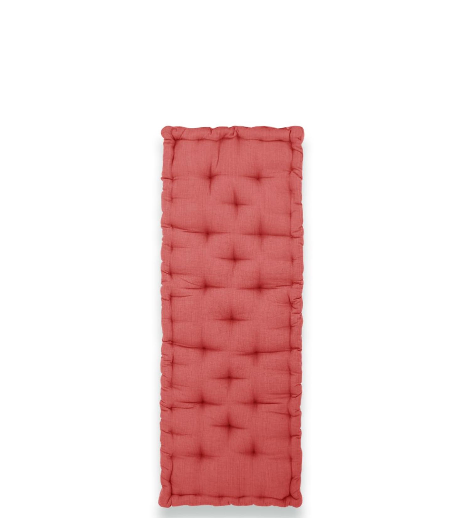 Chums 3 Seater Booster Cushion in Terracotta - Comfortable International Shipping Available - Buy Online on GoSupps.com