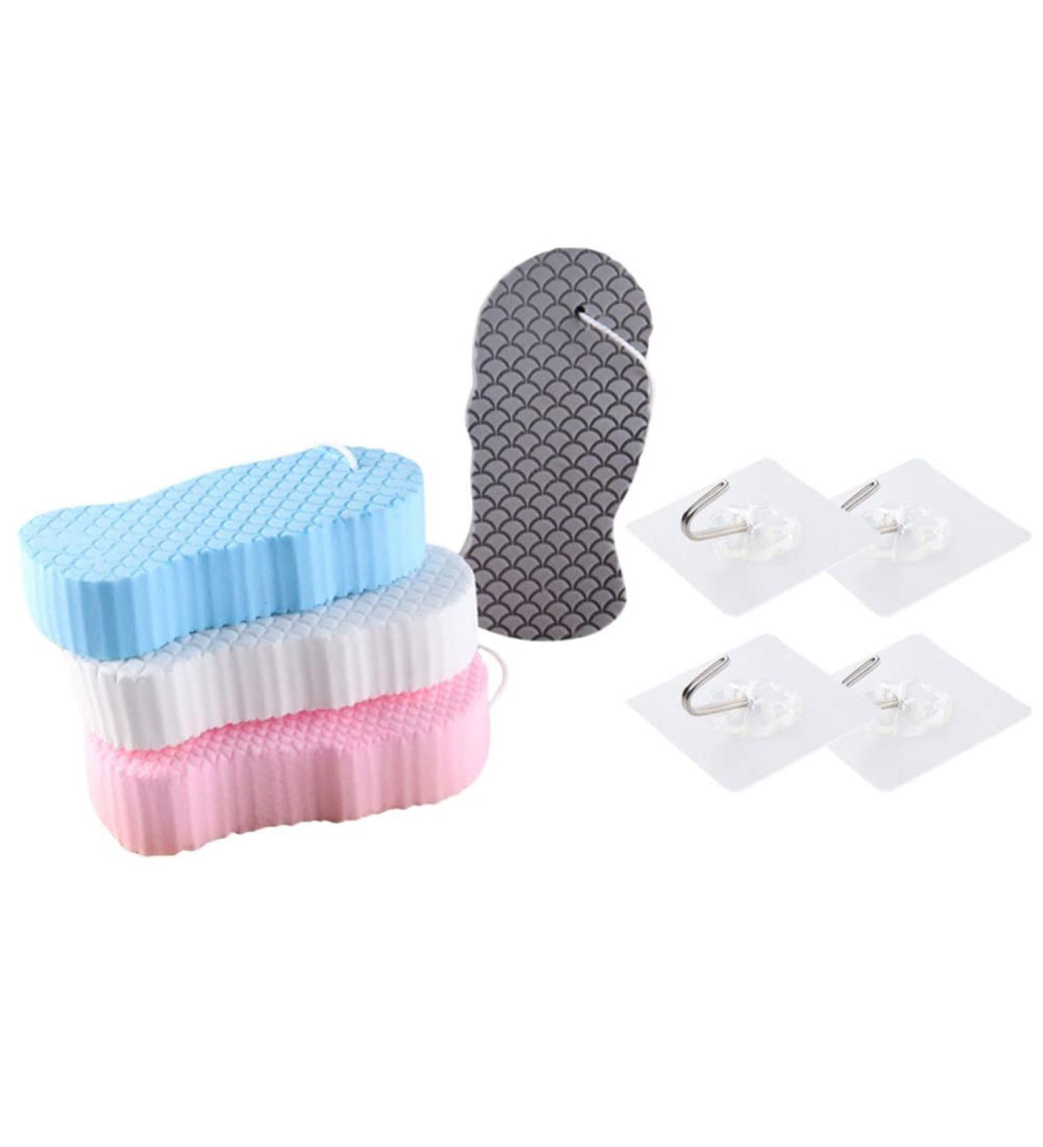 Buy Minkissy 1 Set Kids Bath Sponge & Loofah - Exfoliating Scrubber & Massage Tool for Children - International Shipping Available - Buy Online on GoSupps.com