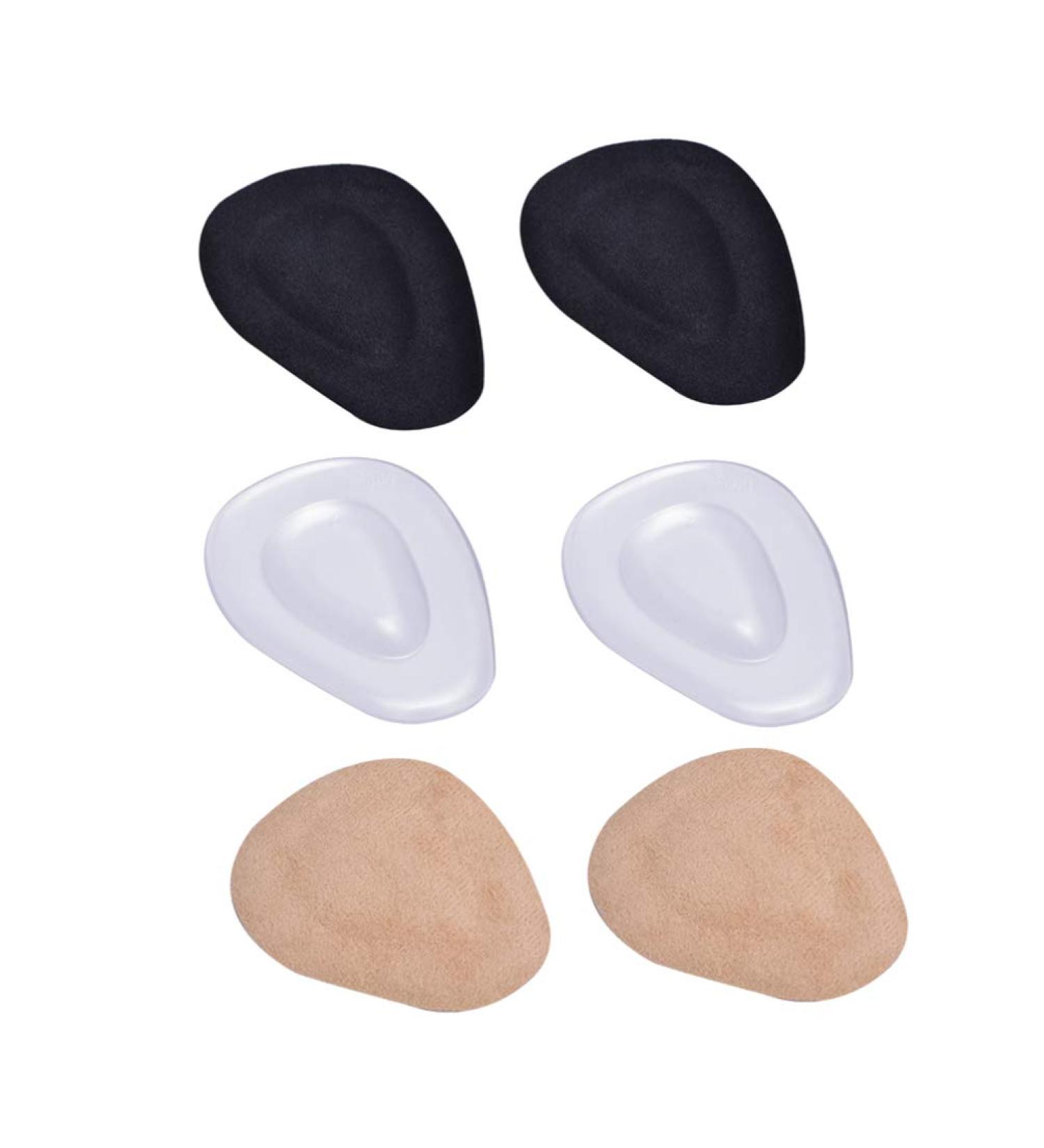 3 Pair High Heel Inserts for Women | Silicone Metatarsal Pads & Foot Pads for High Heels - Comfort & Support for Pumps - Buy Online on GoSupps.com
