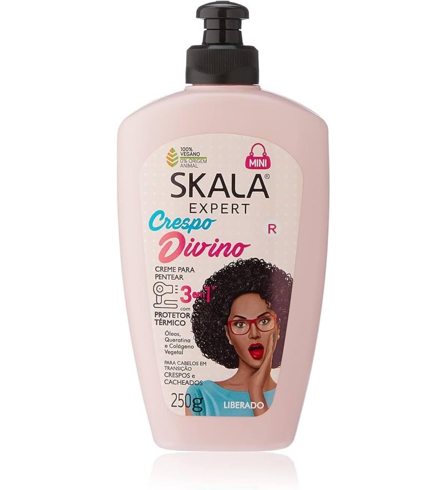 Skala Expert Conditioner Crespo Divino - 100% Vegan 325ml - Frizz Control Moisture Boost & Volume for Curly Hair - Perfect for Curly Method - Buy Online on GoSupps.com