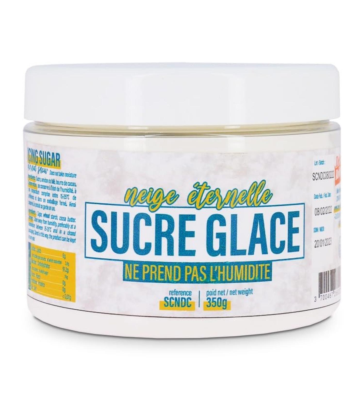 D co Relief - Eternal Snow Ice Sugar 350g - Professional Pastry Ingredient
