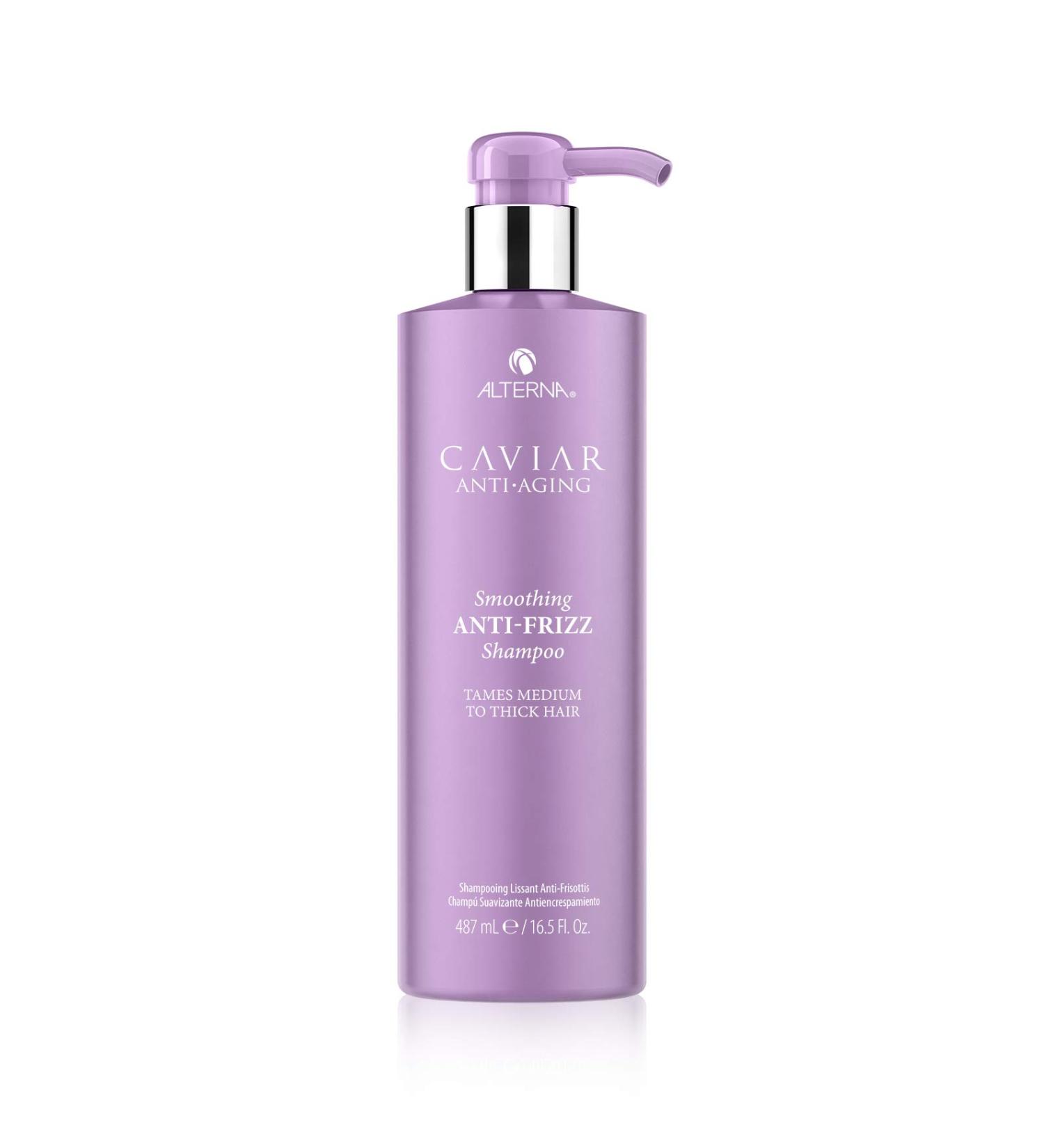 Alterna Caviar Anti-Aging Smoothing Anti-Frizz Shampoo - 16.5 oz | For Medium Thick Hair | Sulfate-Free Formula for Smooth, Frizz-Free Hair - Buy Online on GoSupps.com