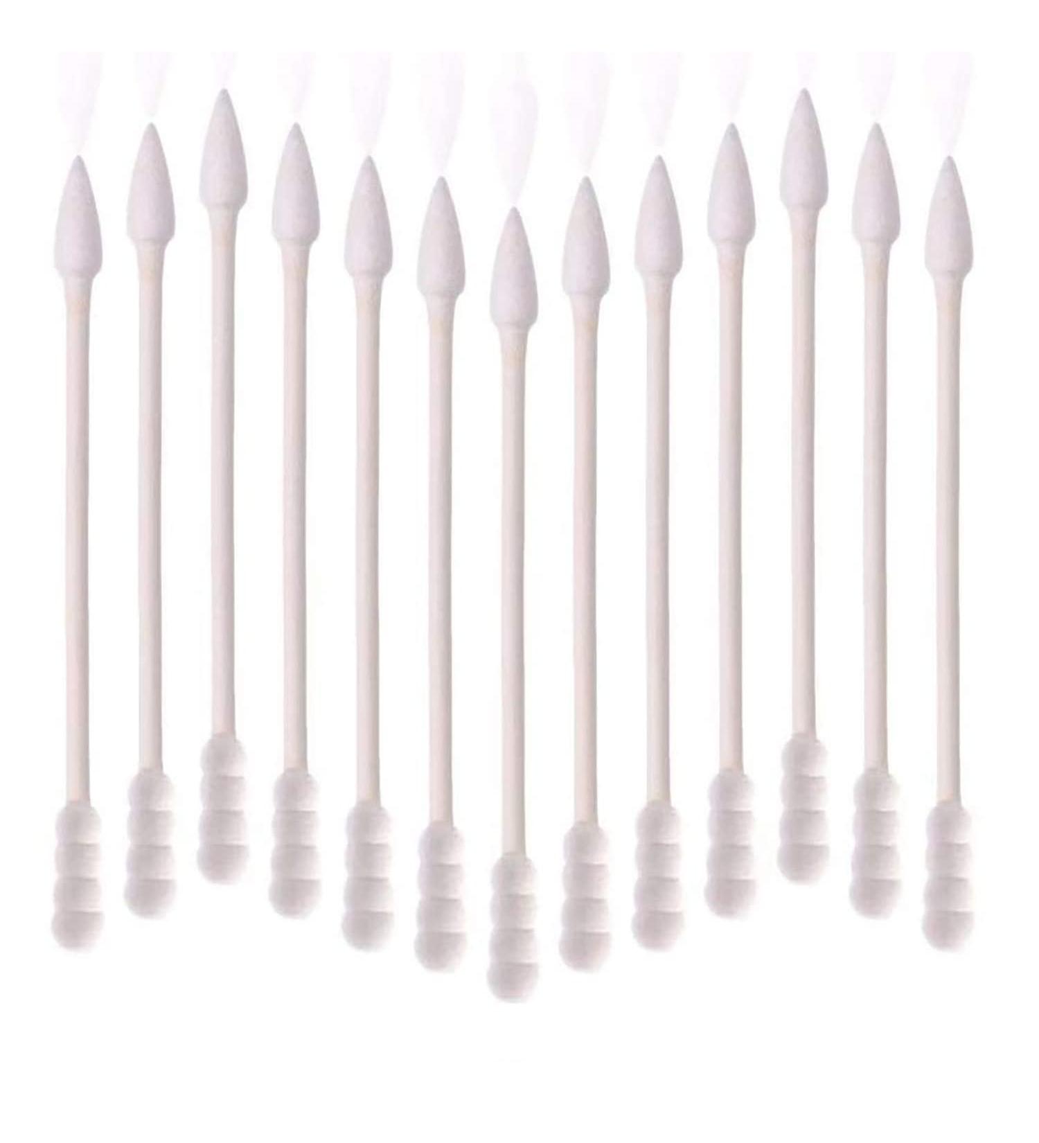 800pc Pointed & Spiral Head Cotton Swabs for Makeup Cleaning - 4x200 Pcs Packs - Buy Online on GoSupps.com