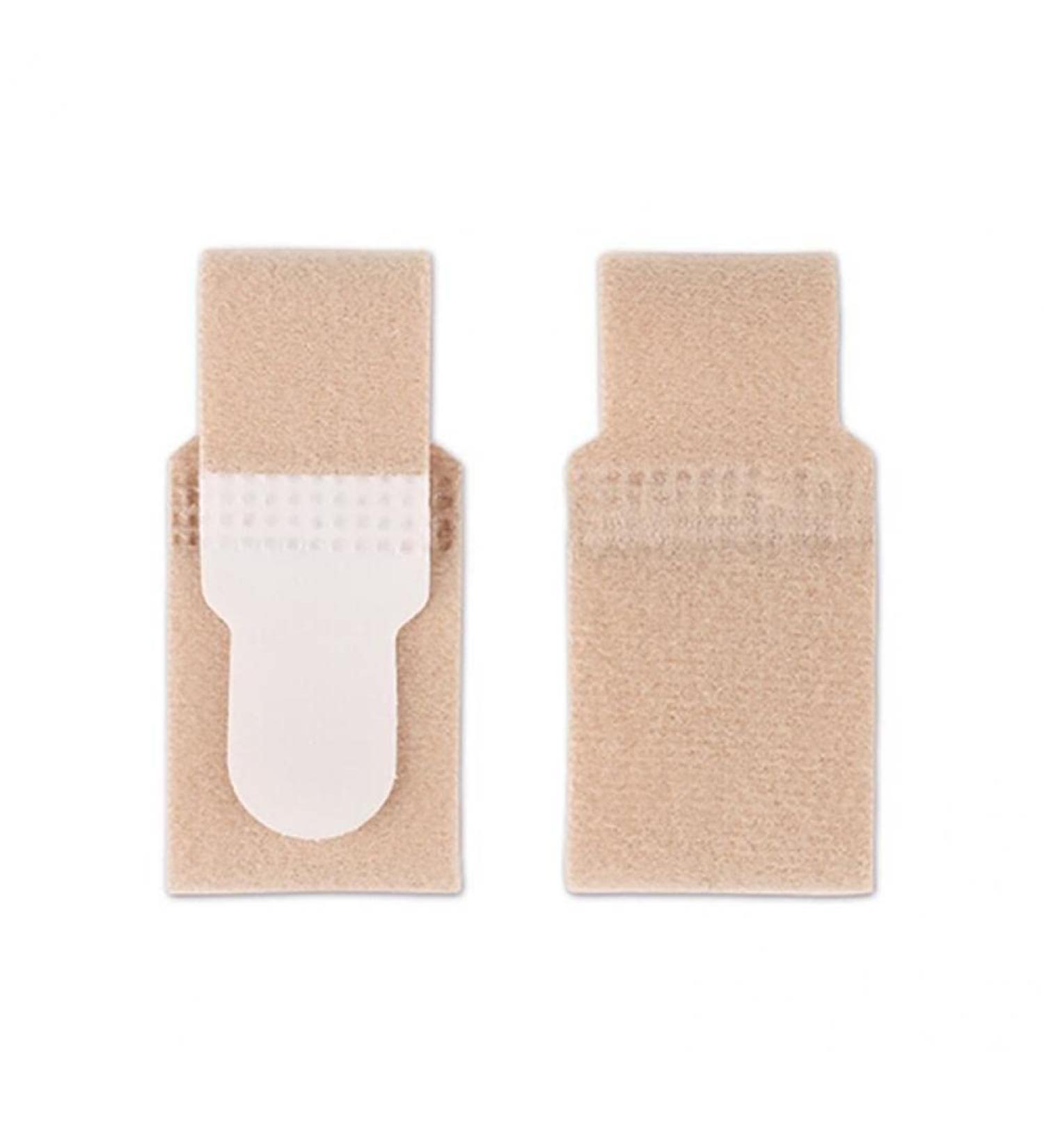 Wudaizhi Broken Toe Wraps - 2pcs Fabric Toe Splint & Toe Pads Bandages for Finger Protection & Straightening - International Shipping Available - Buy Online on GoSupps.com
