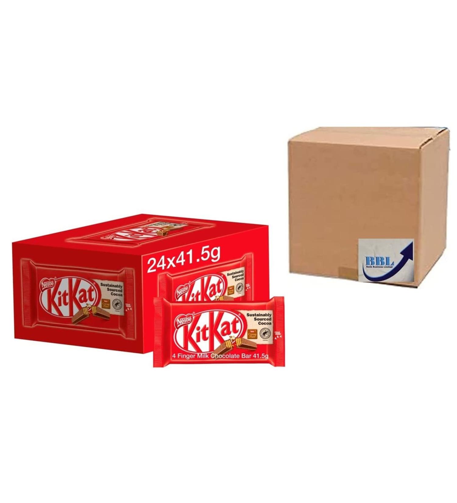 Full Box Of Kit Kat 4F 24 X 41.5g - Buy Online on GoSupps.com