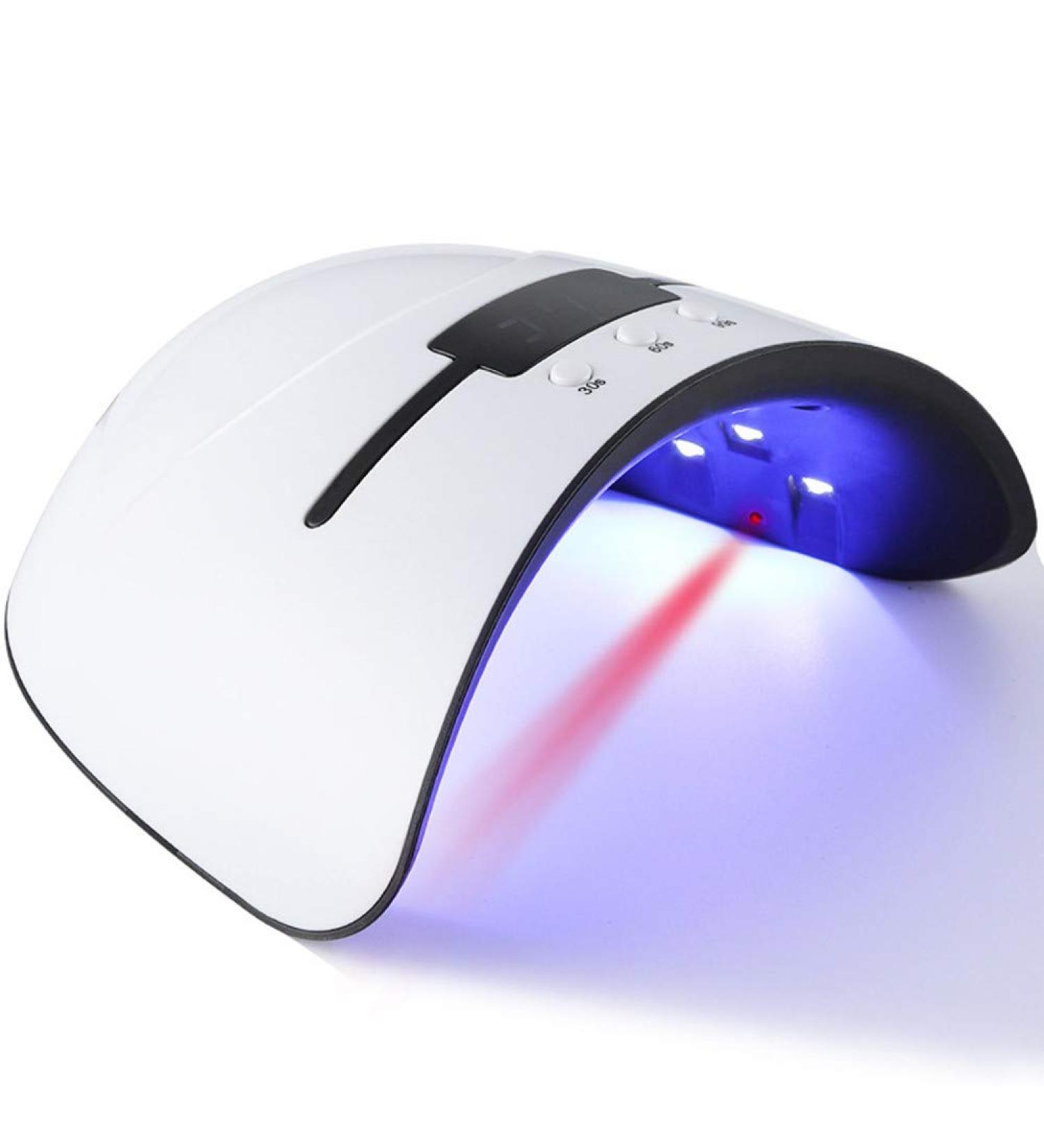 Warm Girl 36W LED/UV Nail Lamps for Gel Nail Polish Nail Dryer Auto Sensor 3 Timers Curing Lamp LED Digital Display USB Plug Nail Lamp Dryer 1 - Buy Online on GoSupps.com