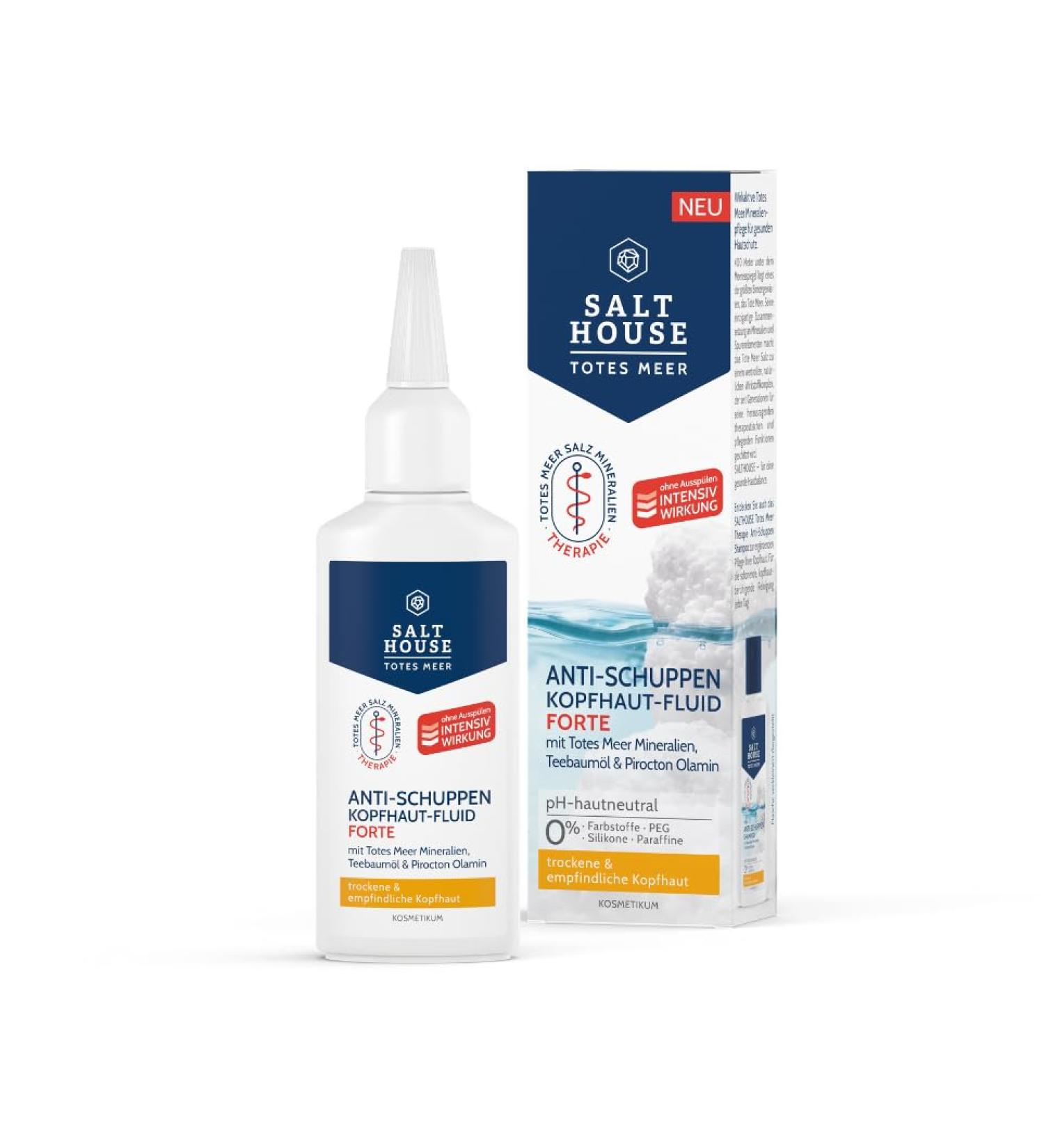 Salhouse Totes Meer Therapy Anti-Dandruff Forte - Leave-On Scalp Care with Tea Tree Oil 75ml - International Shipping Available - Buy Online on GoSupps.com
