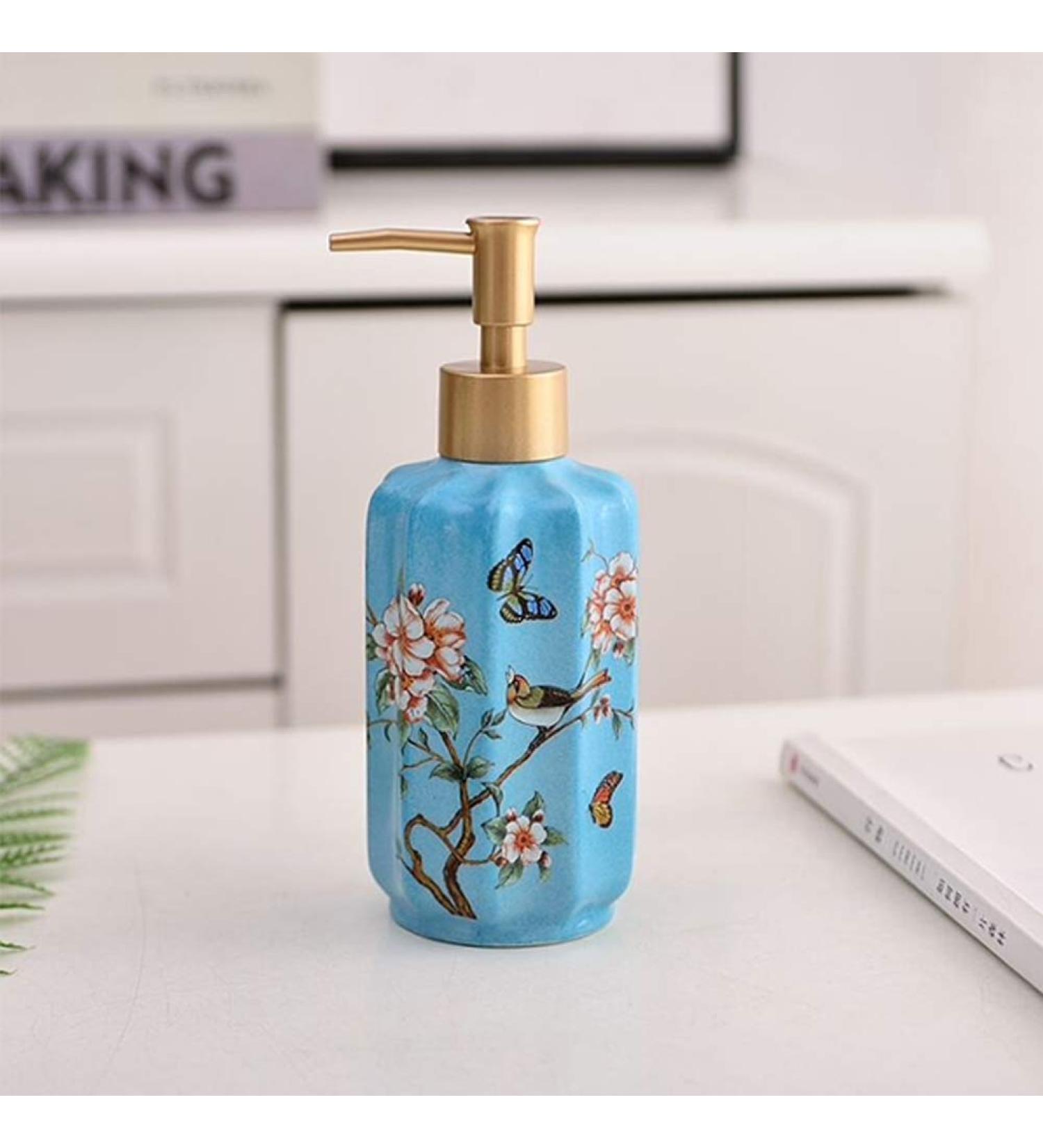 Bouteille De Shampooing En C ramique Bouteille De Bain Par Pression De Salle De Bain Bouteille De Lait Nordique Applicable La Salle De Bain L' H tel Etc. Six Couleurs En Option 350ml - Buy Online on GoSupps.com