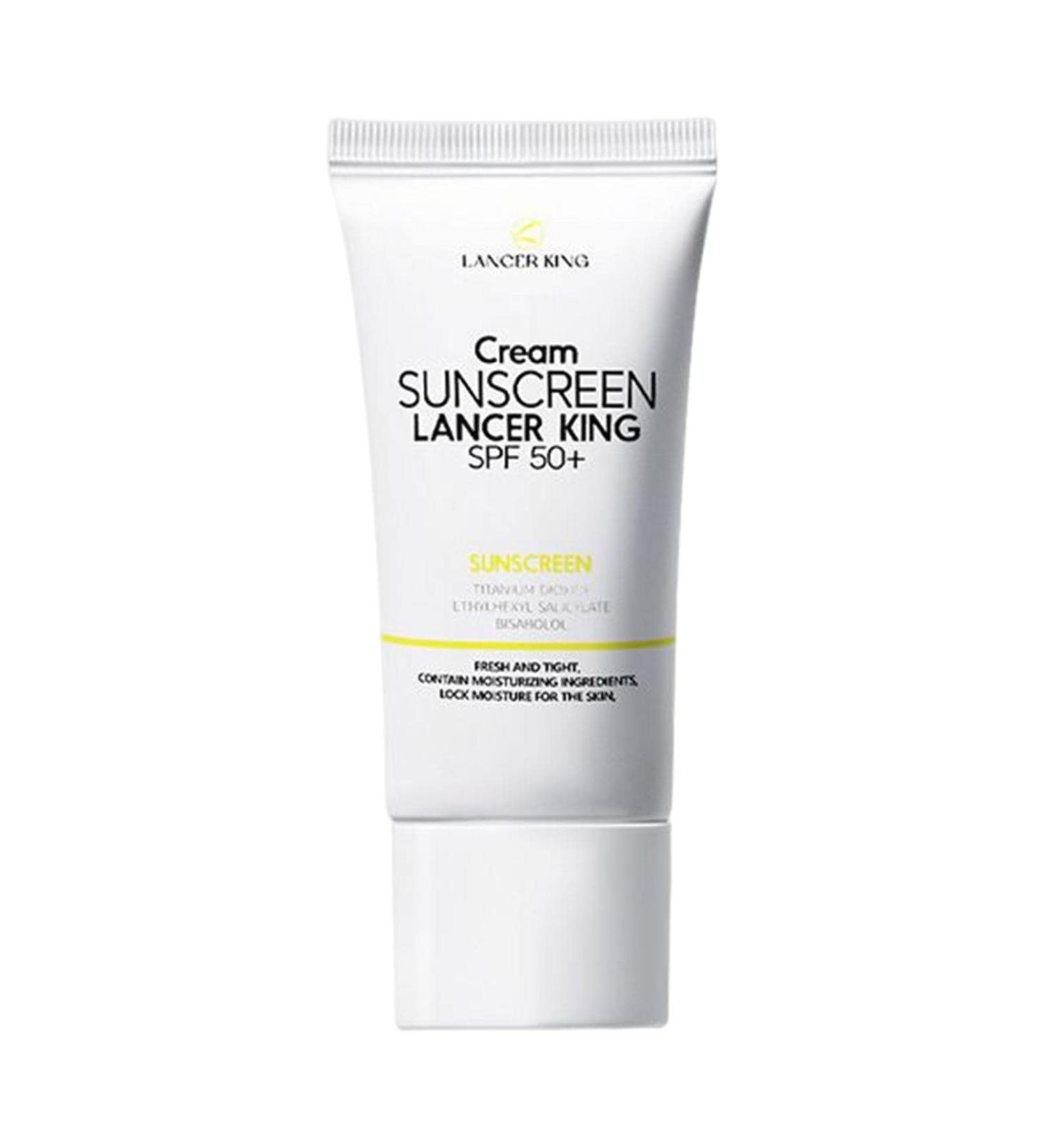 Anloximt Face Sunscreen SPF 50 - Safe and Natural Sunscreen for Men and Women - 60 Sunscreen Cream - Oil-Free and No-Sunscreen for Most Skin Types and Skin Tones - Buy Online on GoSupps.com