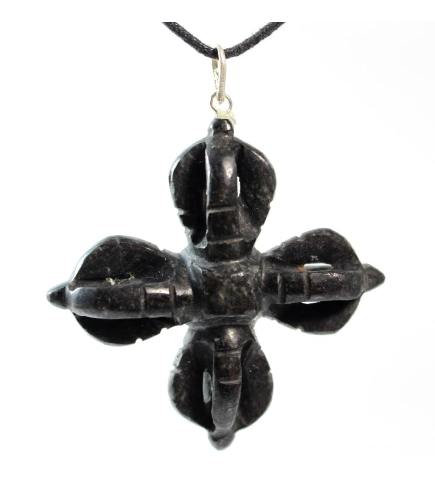 Panotophia Tourmaline Amulet - Dorje Vajra Gemstones Pendulum for Radiesthesia & Subtle Energy Measurement | International Shipping Available - Buy Online on GoSupps.com