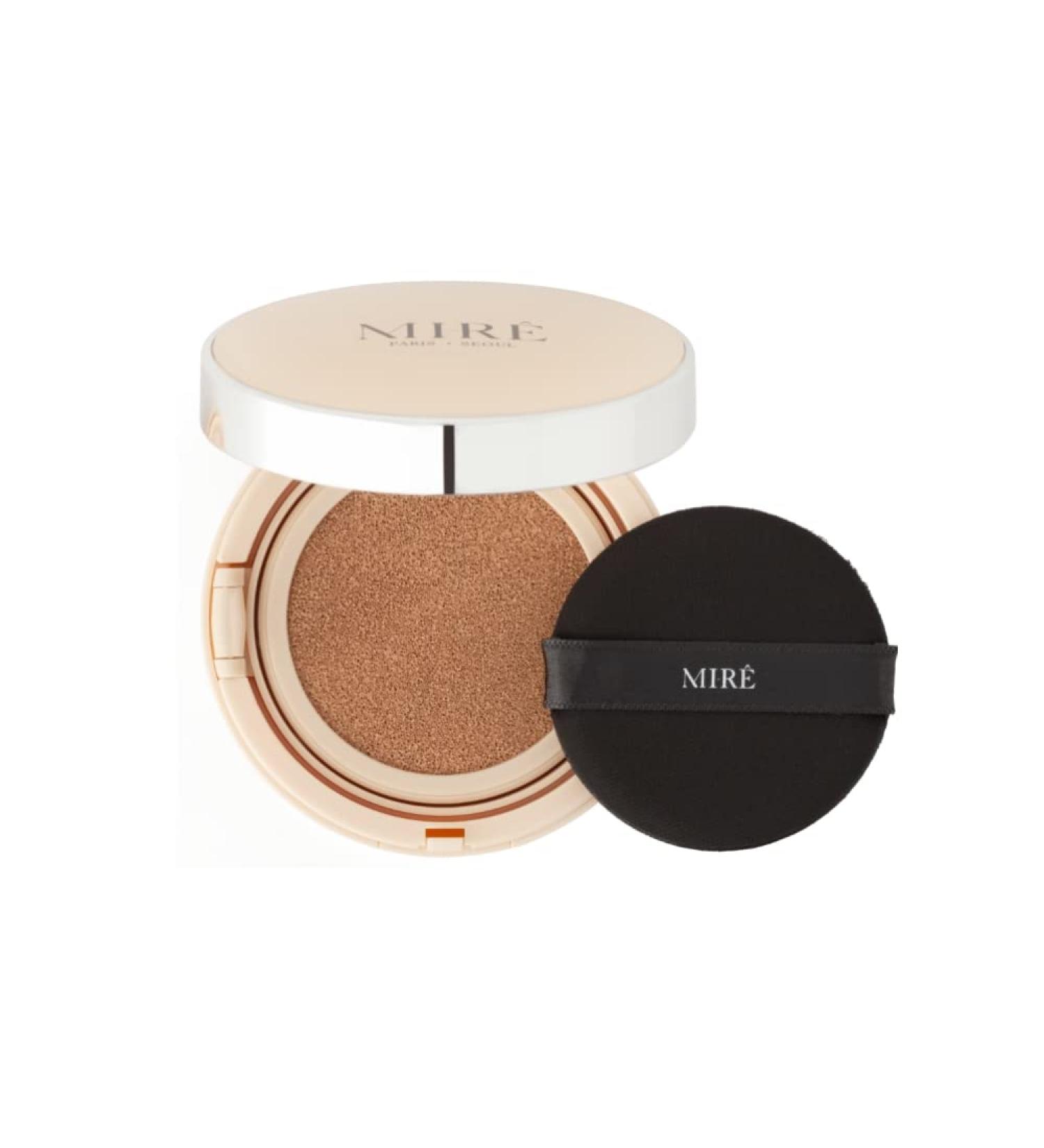 MI-R BiBi NOVA Velvet Finish All in 1 Cushion Foundation - Long Lasting Full Coverage - 0.67oz - 02 Beige - Buy Online on GoSupps.com