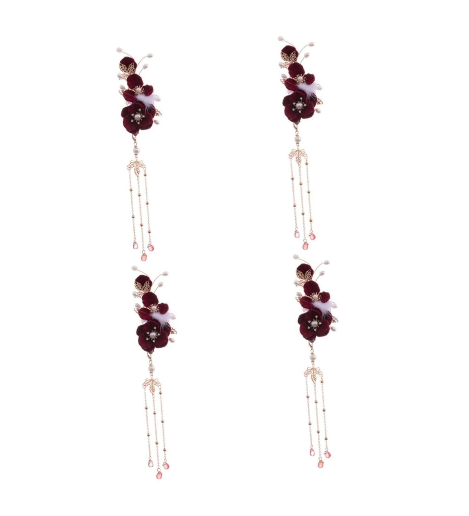 minkissy Accessories antique ball hair clip flower hair womens hair accessories headpiece for women hair clip for women chinese hair accessories ball hairpin girl Miss zinc alloy Zinc - Buy Online on GoSupps.com
