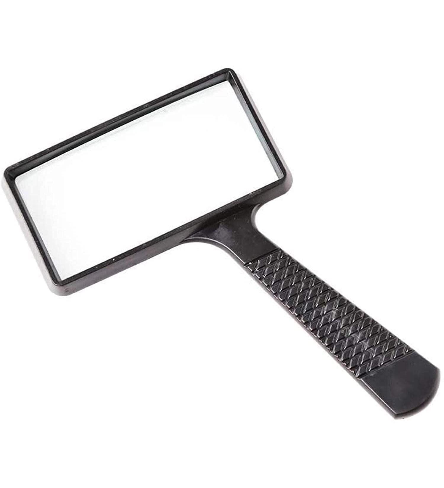 Magnifier Super Clear 10X Anti-Fall Seniors Practical Retro Handheld Extended Mirror for Reading Crafts Repair Magnifier Lofty Ambition - Buy Online on GoSupps.com