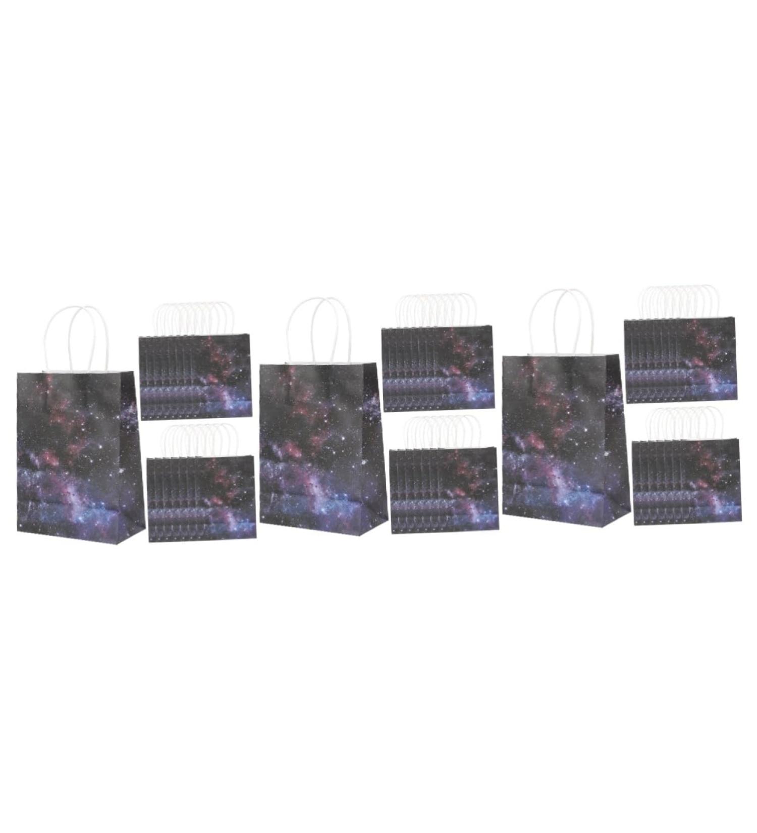 HOMSFOU 48 Pcs Gift Bag Space Party Favor Bags Hockey Party Favors Wedding Favor Bags Astronaut Party Favors Birthday Party Supplies Favor Bags Printing Snack Bag Paper - Buy Online on GoSupps.com