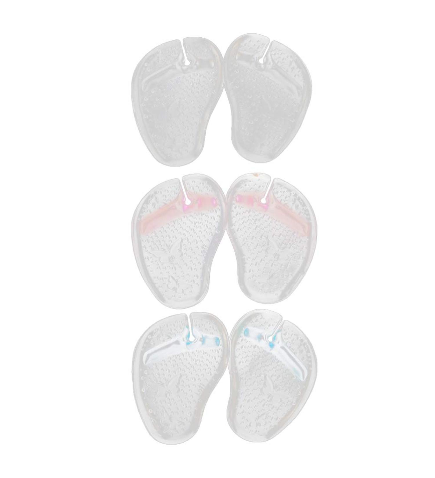 Gel Forefoot Pad High Heel Cushion | Non-Slip Shoe Inserts for Comfort | Metatarsal Socks for Women & Men | No Show Toe Liner for Flats & Sandals - Buy Online on GoSupps.com