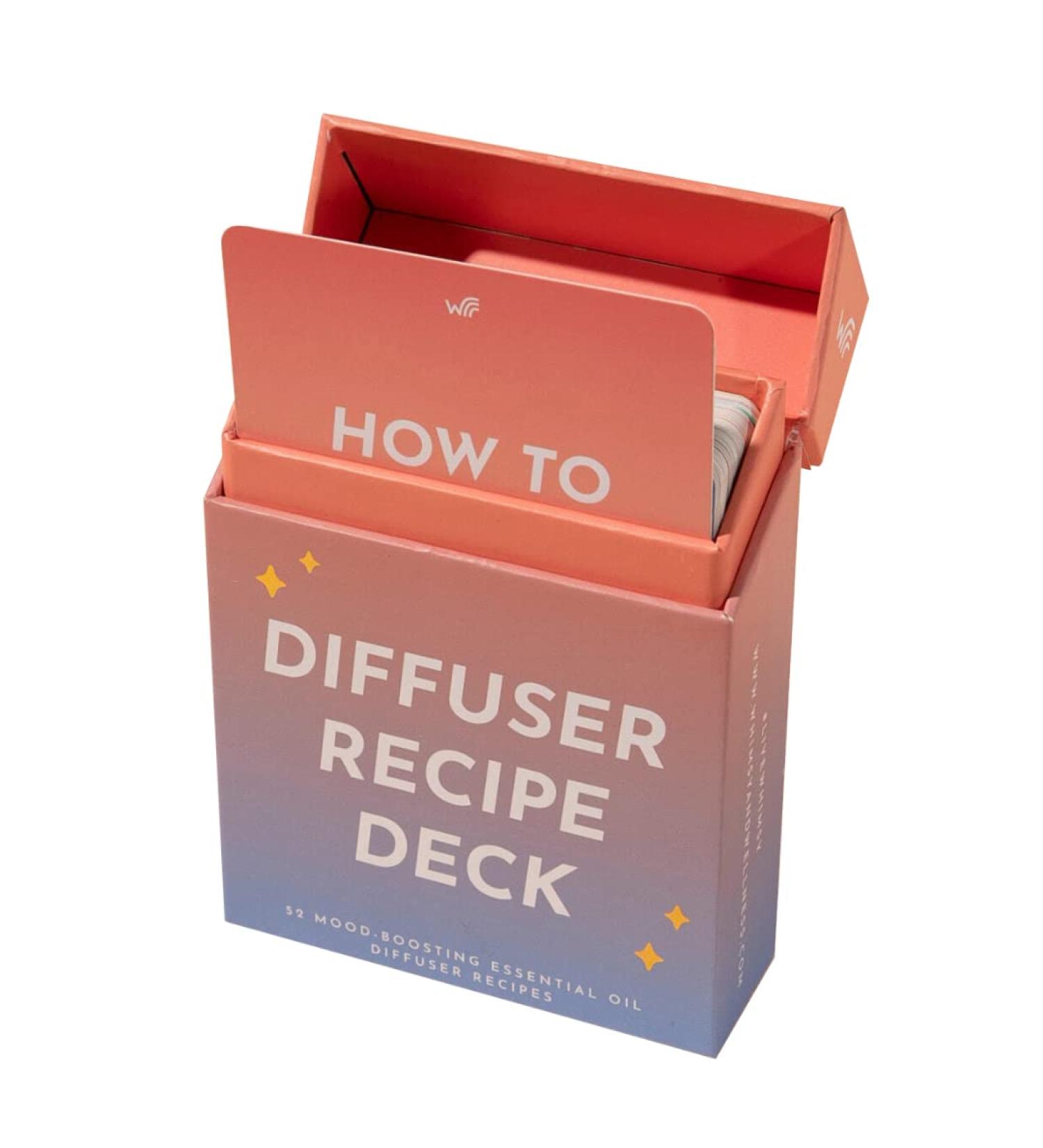 WHIMSY + WELLNESS Diffuser Recipe Deck | 52 Mood-Boosting Essential Oil Recipes for Home & Happiness | Perfect for Beginners and Experts - Buy Online on GoSupps.com