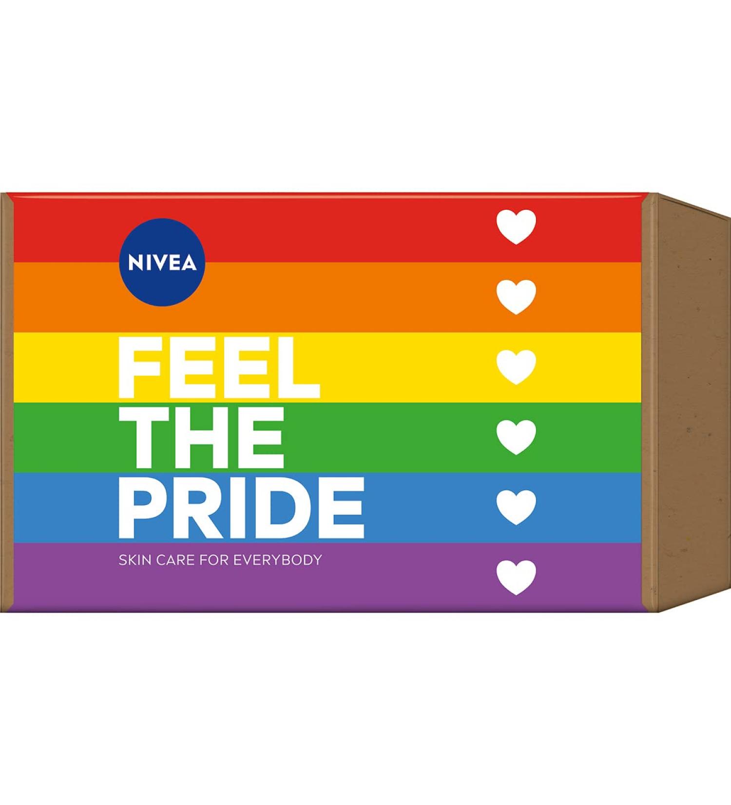 NIVEA Feel The Pride Set | Colorful Pampering Gift Set with Peeling Shower Gel & Cream - Shop Internationally! - Buy Online on GoSupps.com