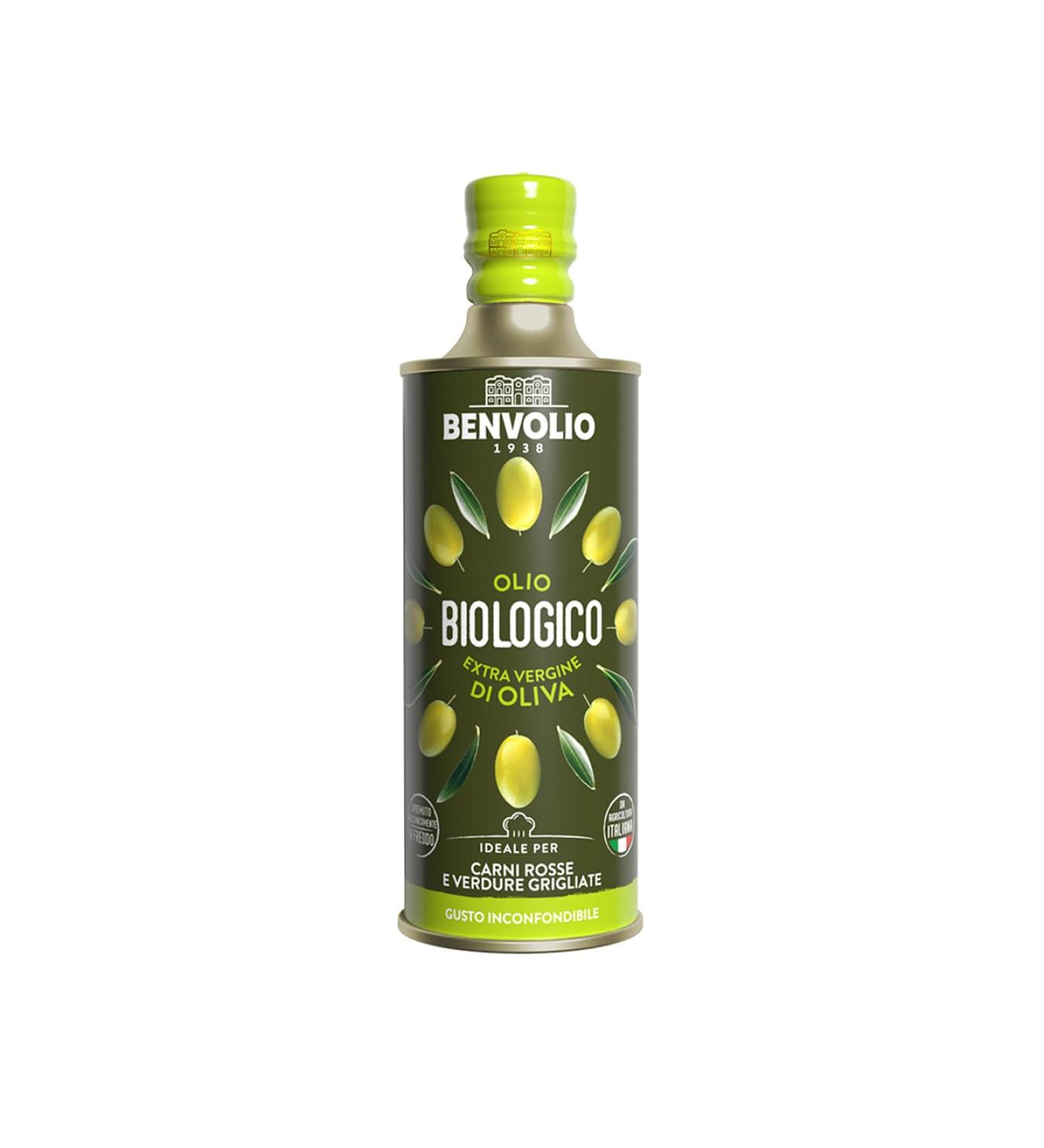 BENVOLIO 1938 Organic Extra Virgin Olive Oil 500ml - 100% ITALIAN Cold Pressed - Buy Online on GoSupps.com