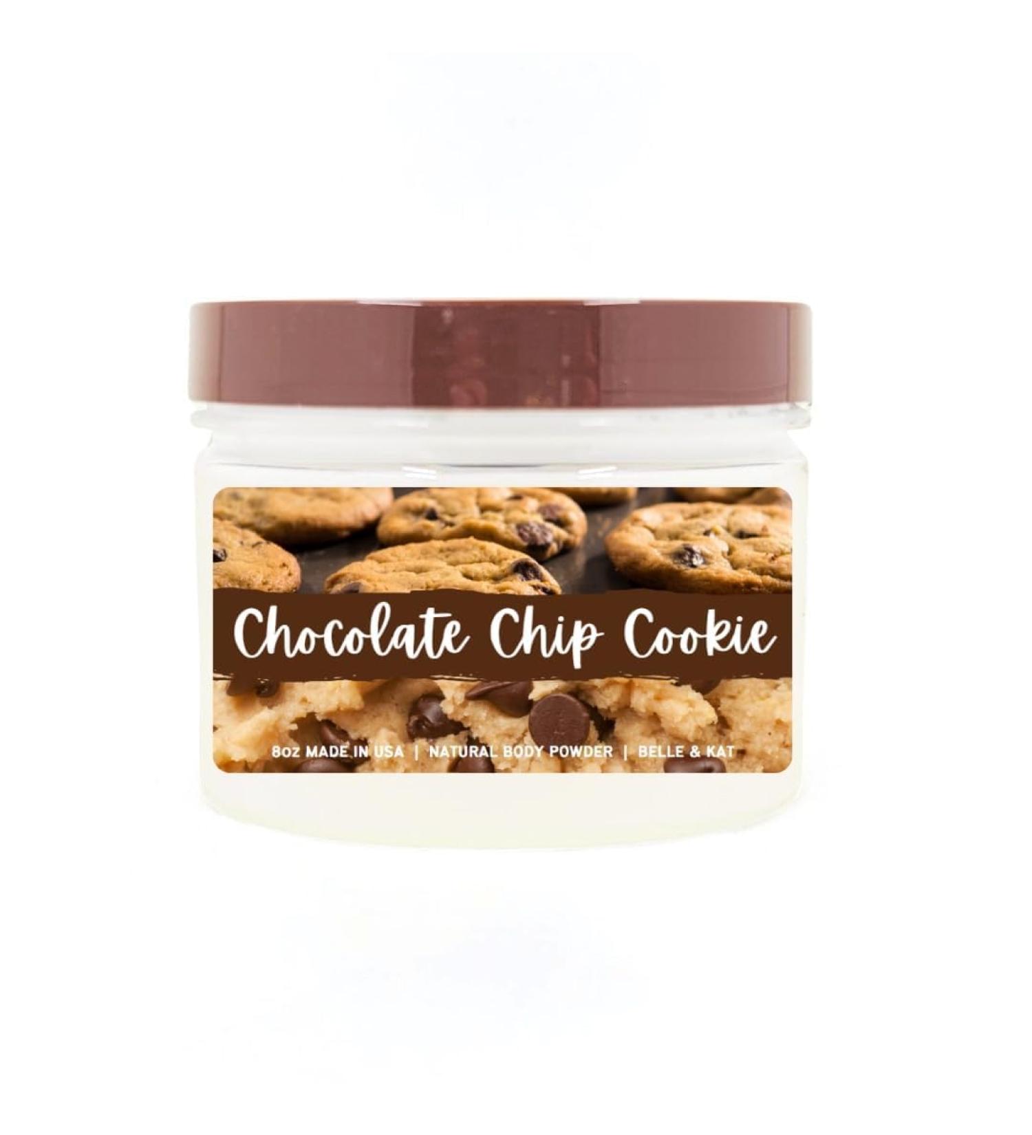 Body Powder for Women & Men Scented Chocolate Chip Cookie Perfume Dusting Powder Bath Powder with Fragrance & Essential Oils Talc Free 8oz Container Made in USA Chocolate Chip Cookie (Body Powder) - Buy Online on GoSupps.com
