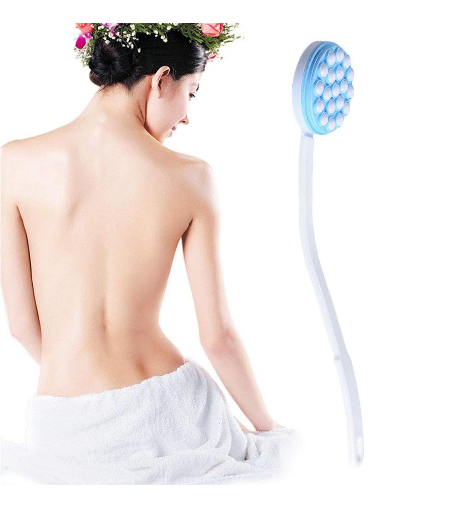 Surenhap Massager Back Brush - Best Shower Cleaning Scrubber for Back Creams & Lotions | International Shipping Available - Buy Online on GoSupps.com